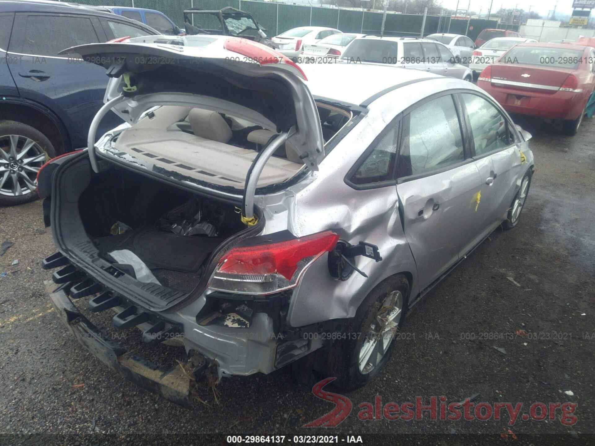 1FADP3F25GL200135 2016 FORD FOCUS