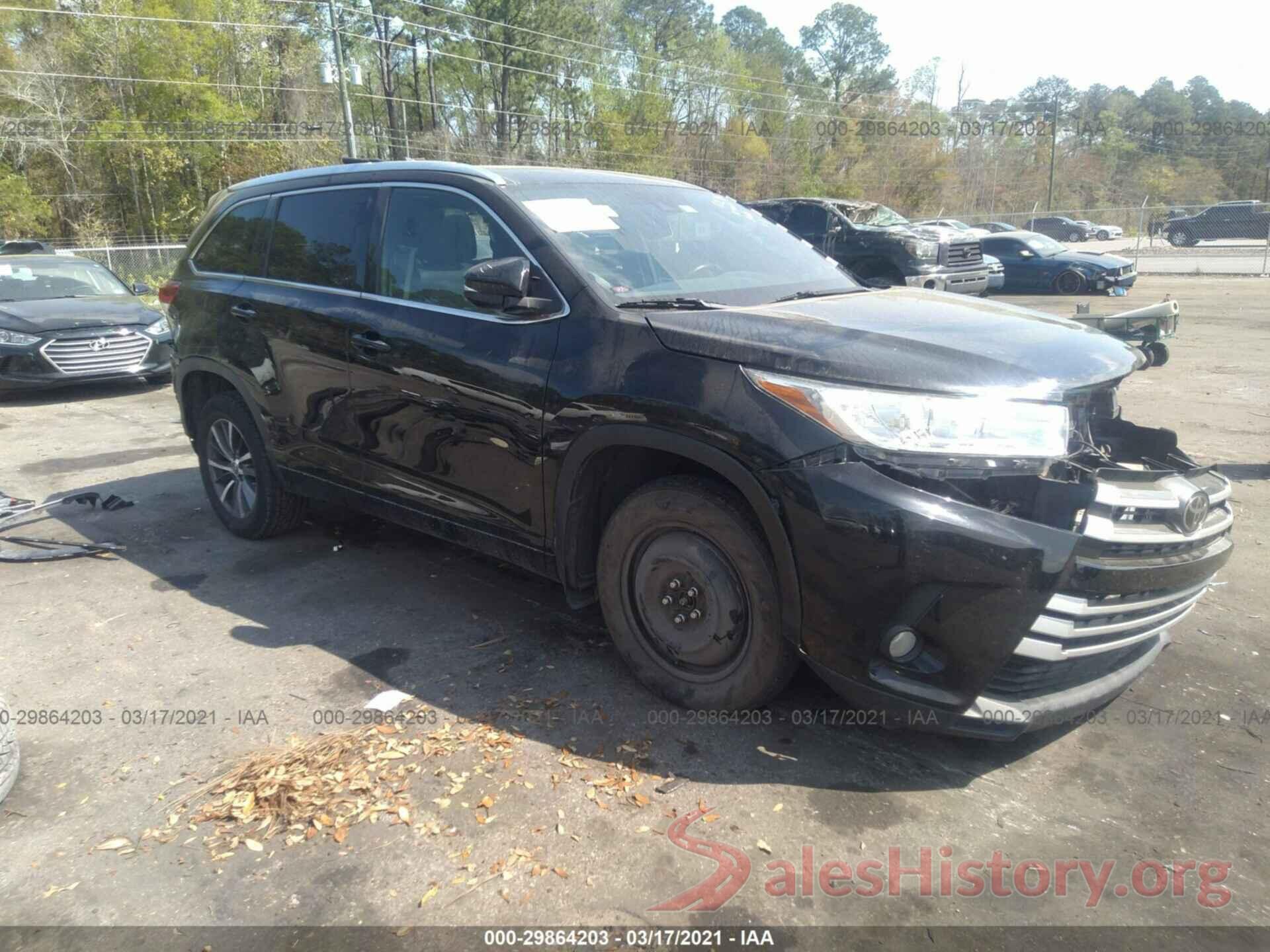 5TDJZRFH7HS512326 2017 TOYOTA HIGHLANDER