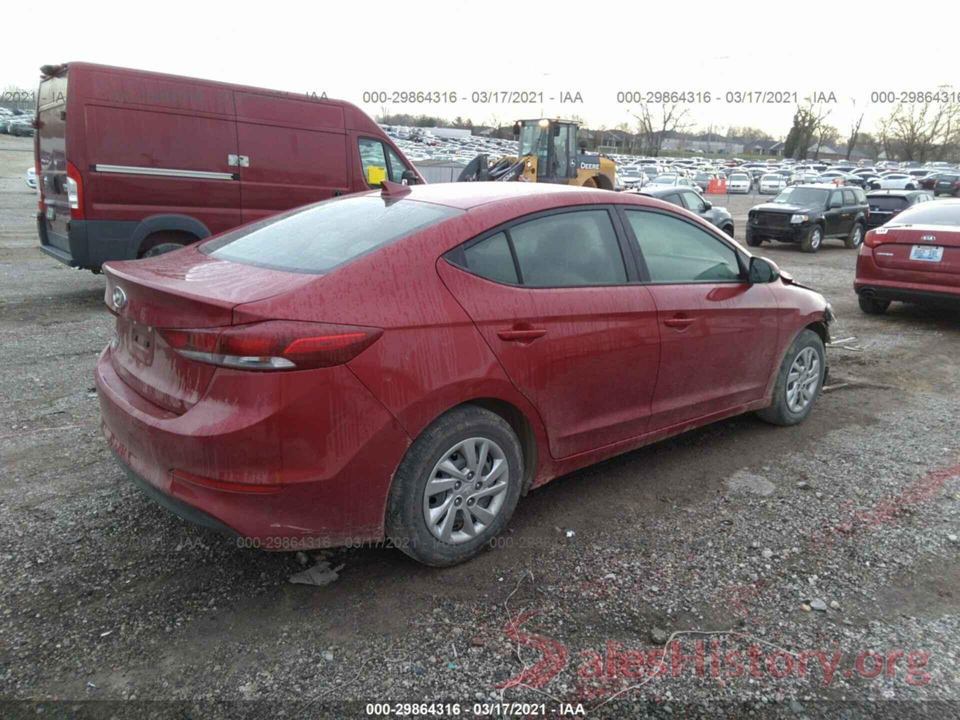 KMHD74LF5HU423161 2017 HYUNDAI ELANTRA