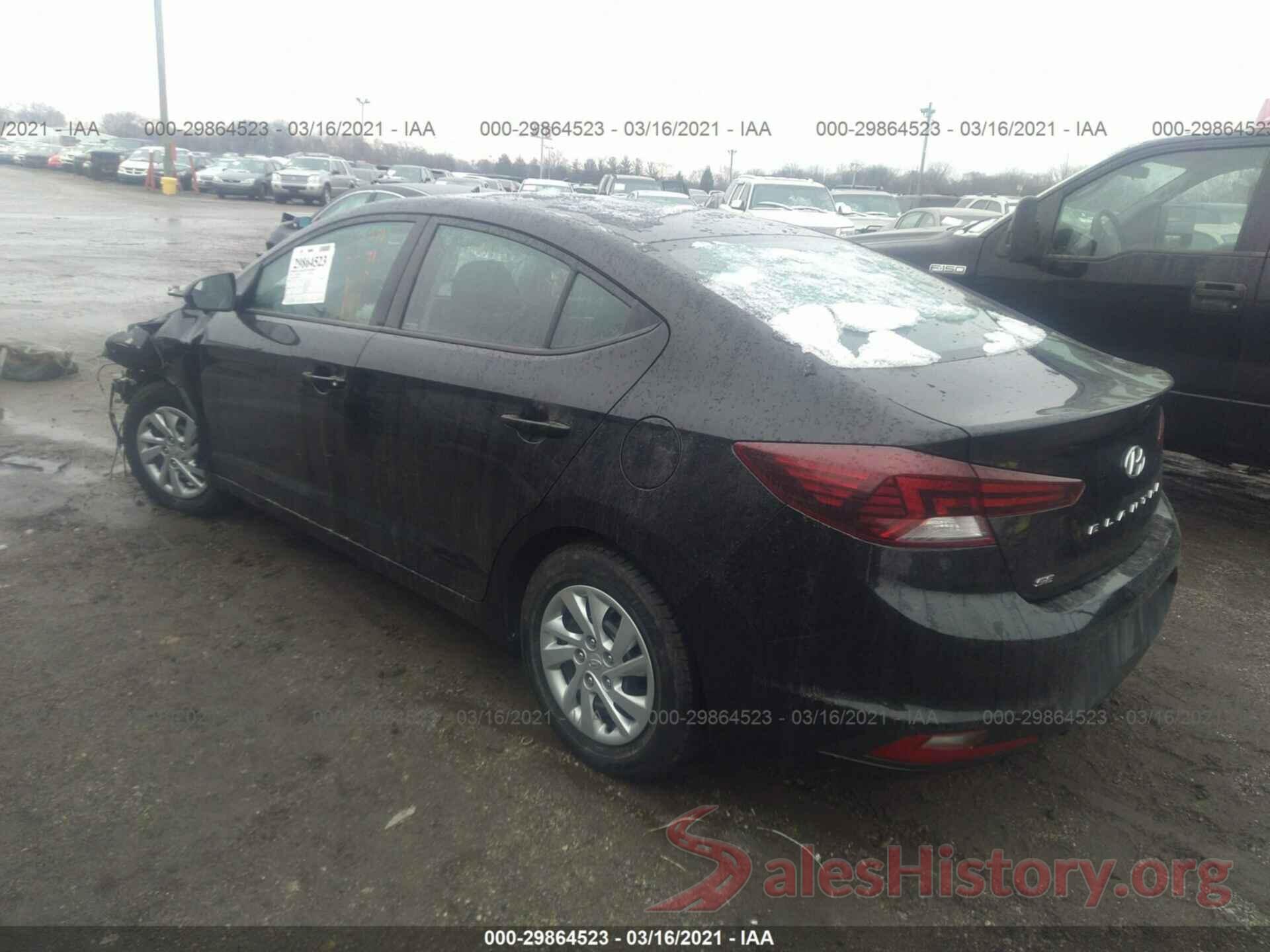 5NPD74LF3LH498433 2020 HYUNDAI ELANTRA