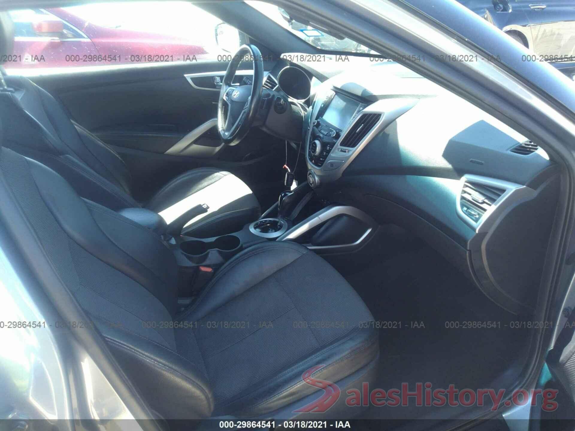 KMHTC6AD3GU303989 2016 HYUNDAI VELOSTER