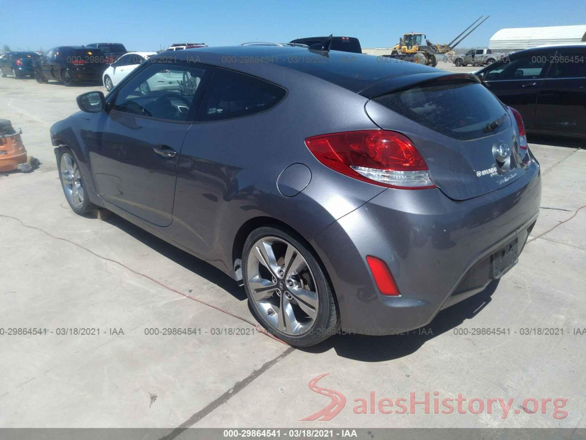 KMHTC6AD3GU303989 2016 HYUNDAI VELOSTER