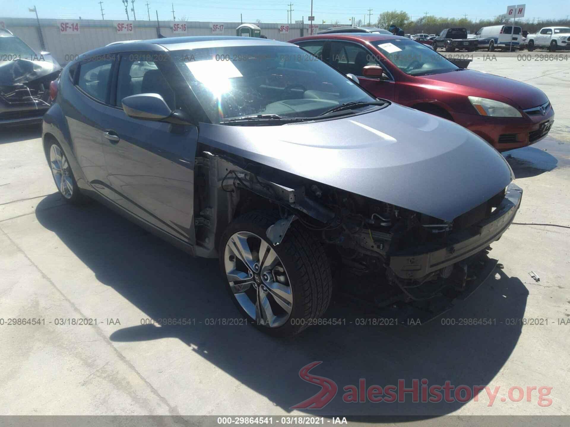 KMHTC6AD3GU303989 2016 HYUNDAI VELOSTER