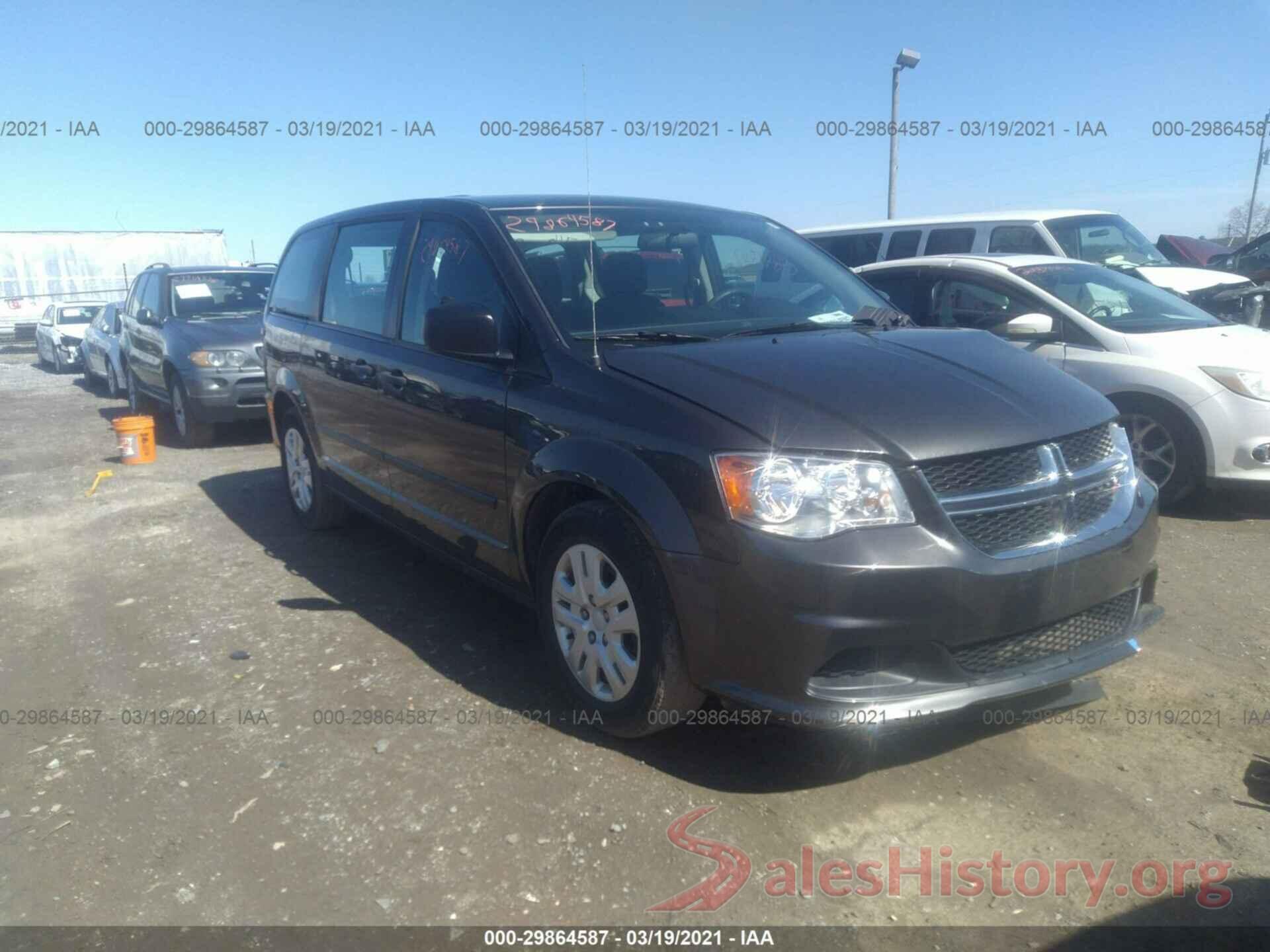 2C4RDGBG0GR196973 2016 DODGE GRAND CARAVAN