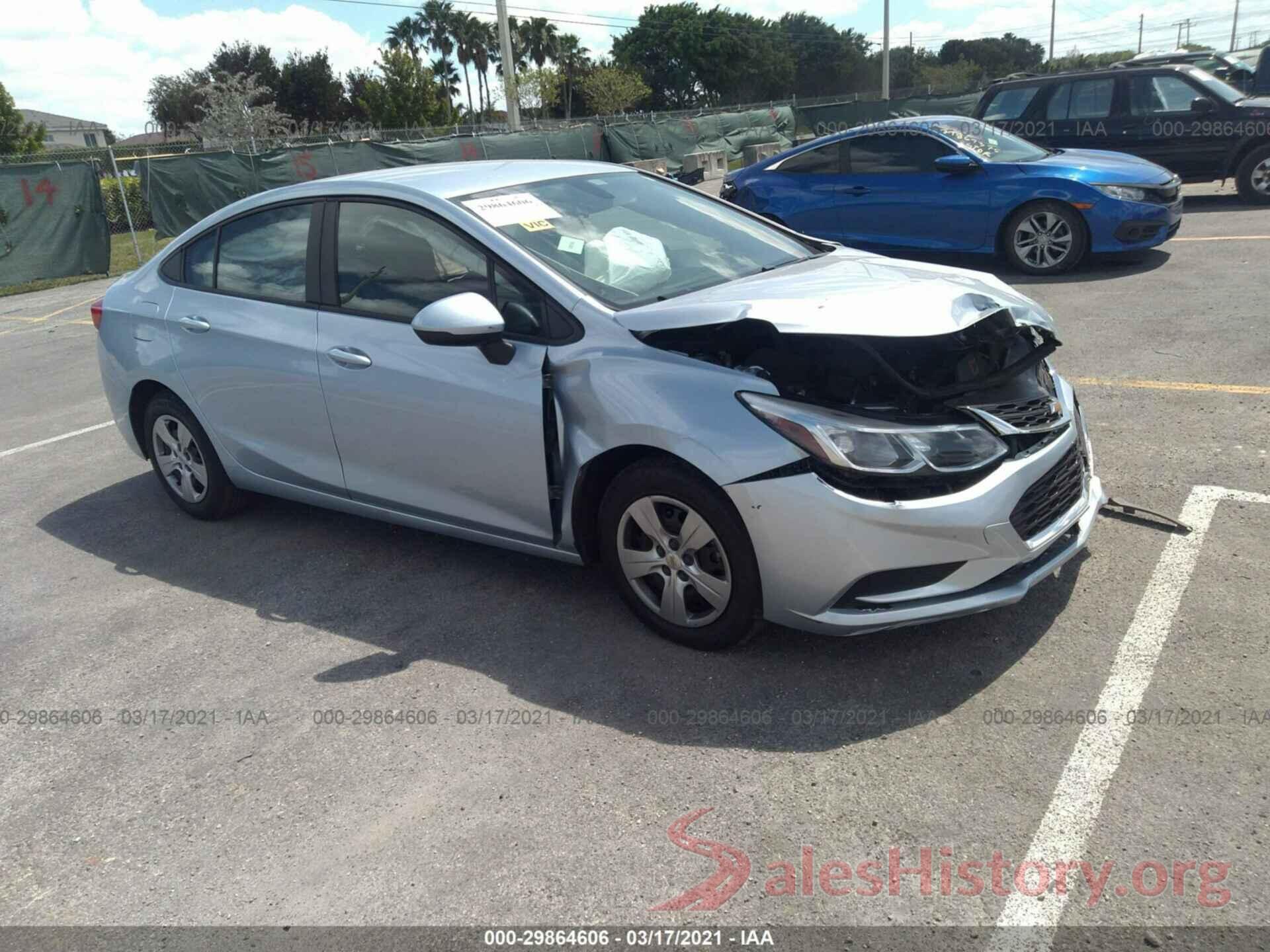 1G1BC5SM4H7279266 2017 CHEVROLET CRUZE