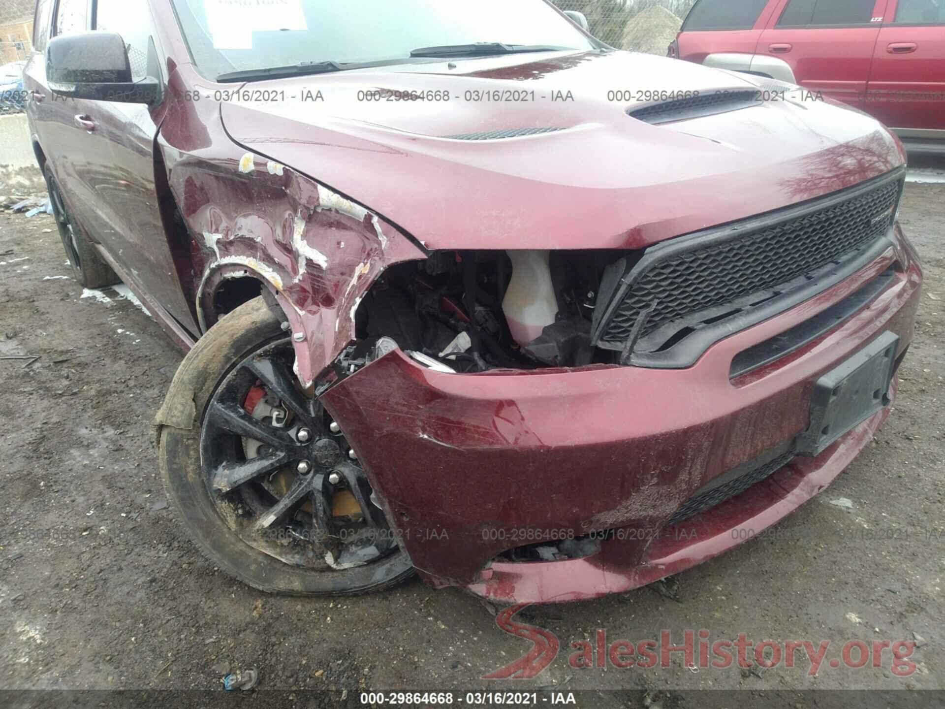 1C4SDJCT3JC226767 2018 DODGE DURANGO