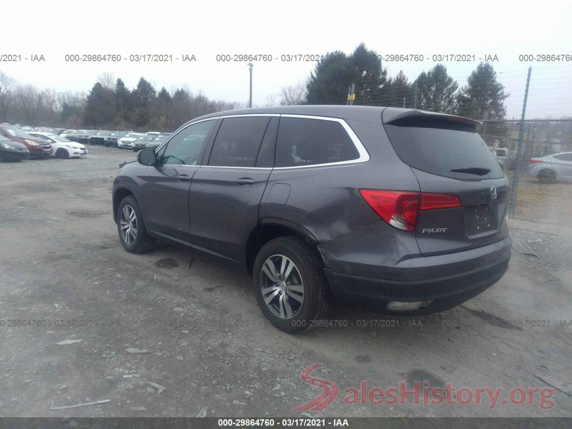 5FNYF6H52HB034832 2017 HONDA PILOT