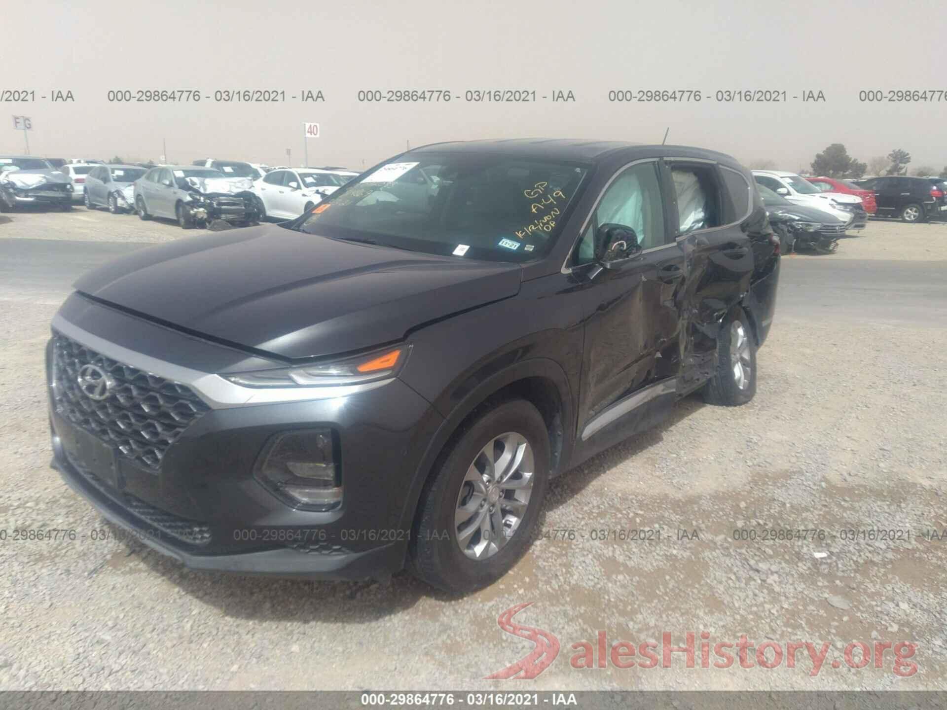 5NMS23AD7LH187442 2020 HYUNDAI SANTA FE