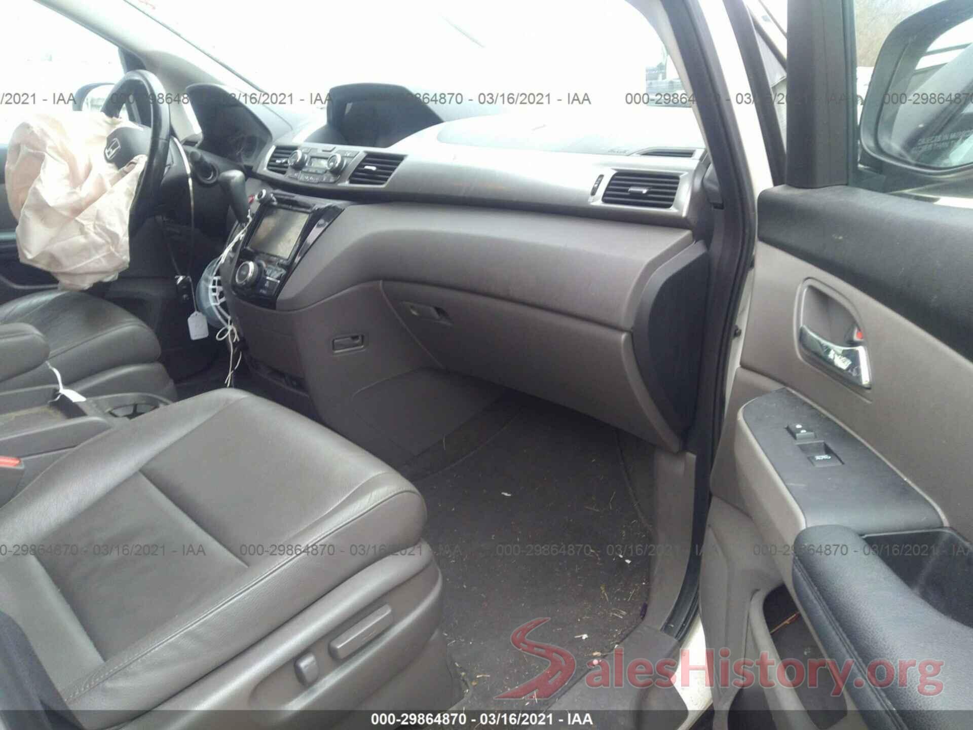 5FNRL5H67GB101357 2016 HONDA ODYSSEY