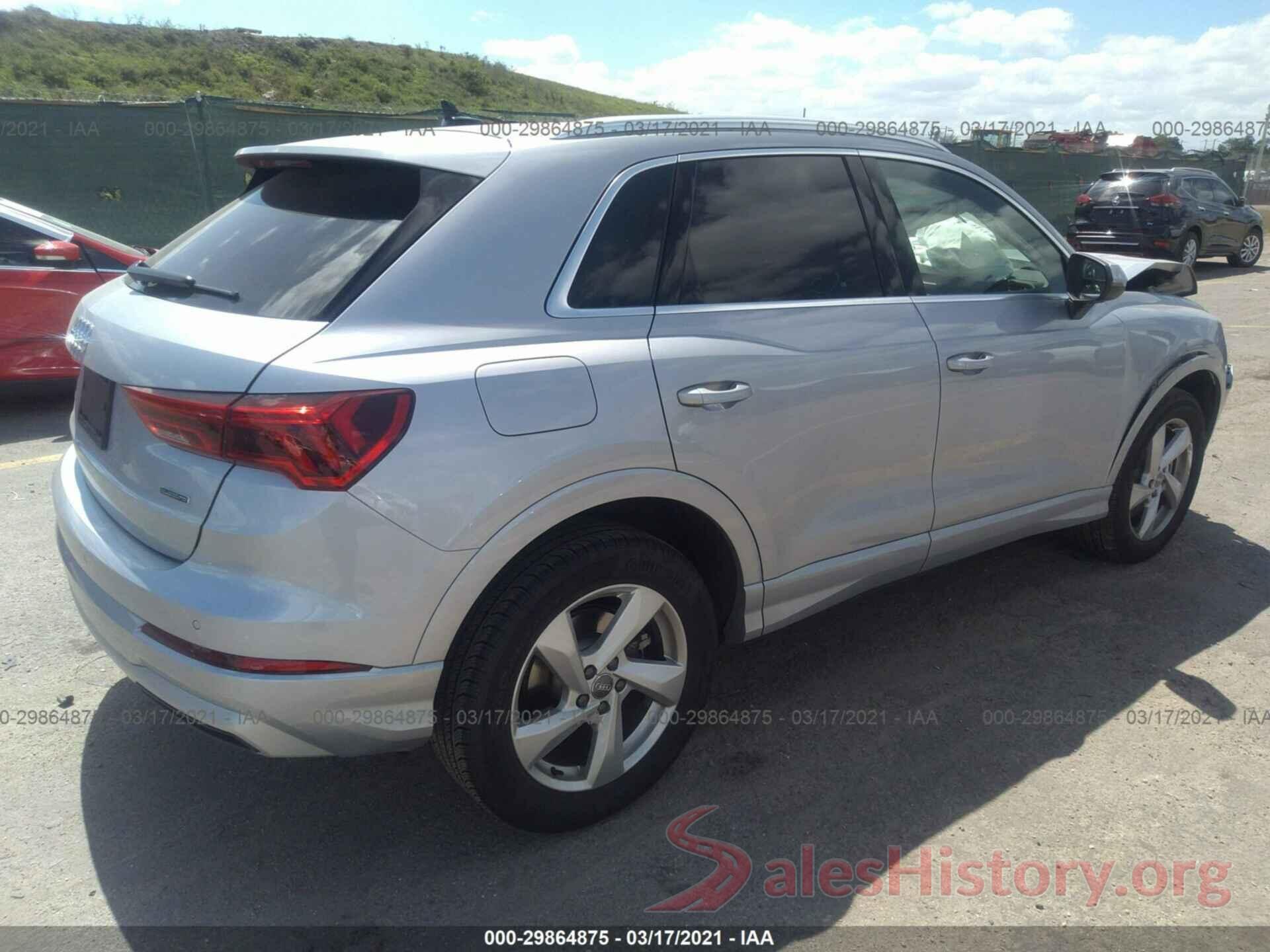 WA1AECF32L1124305 2020 AUDI Q3