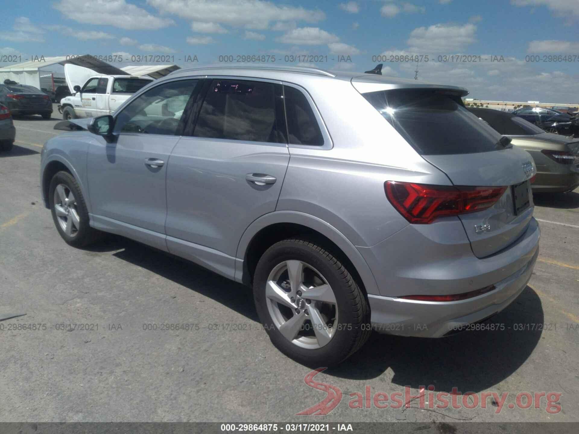 WA1AECF32L1124305 2020 AUDI Q3