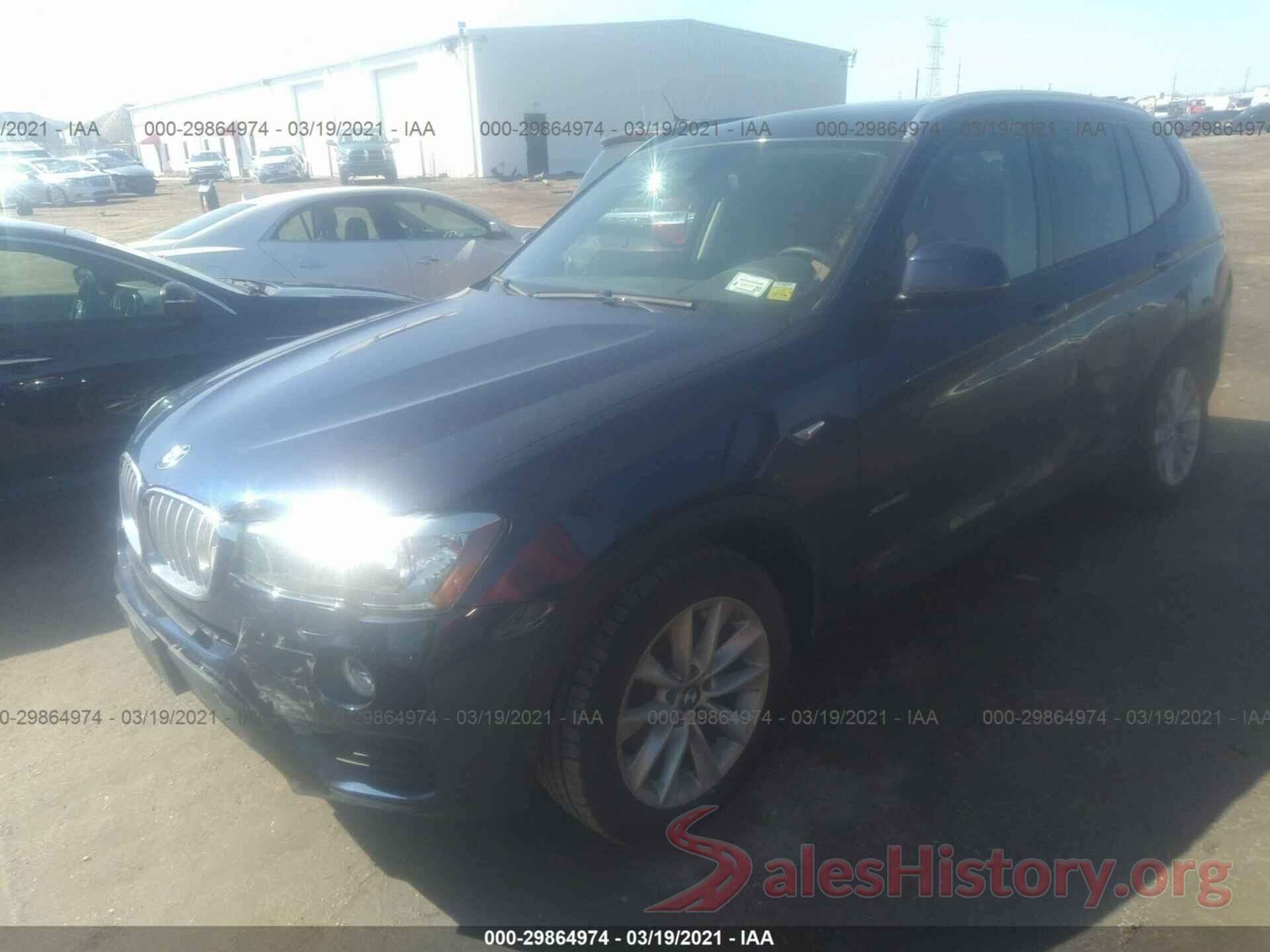 5UXWX9C52G0D86305 2016 BMW X3