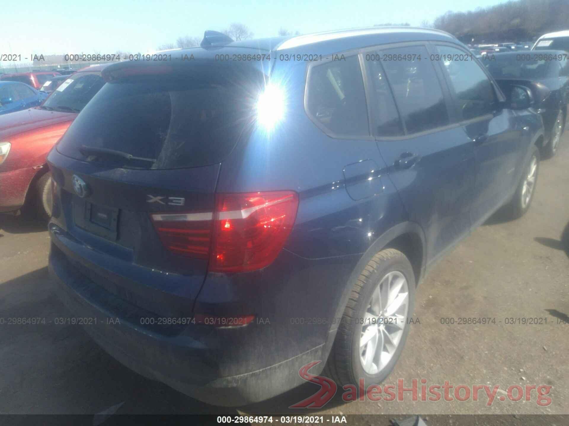 5UXWX9C52G0D86305 2016 BMW X3