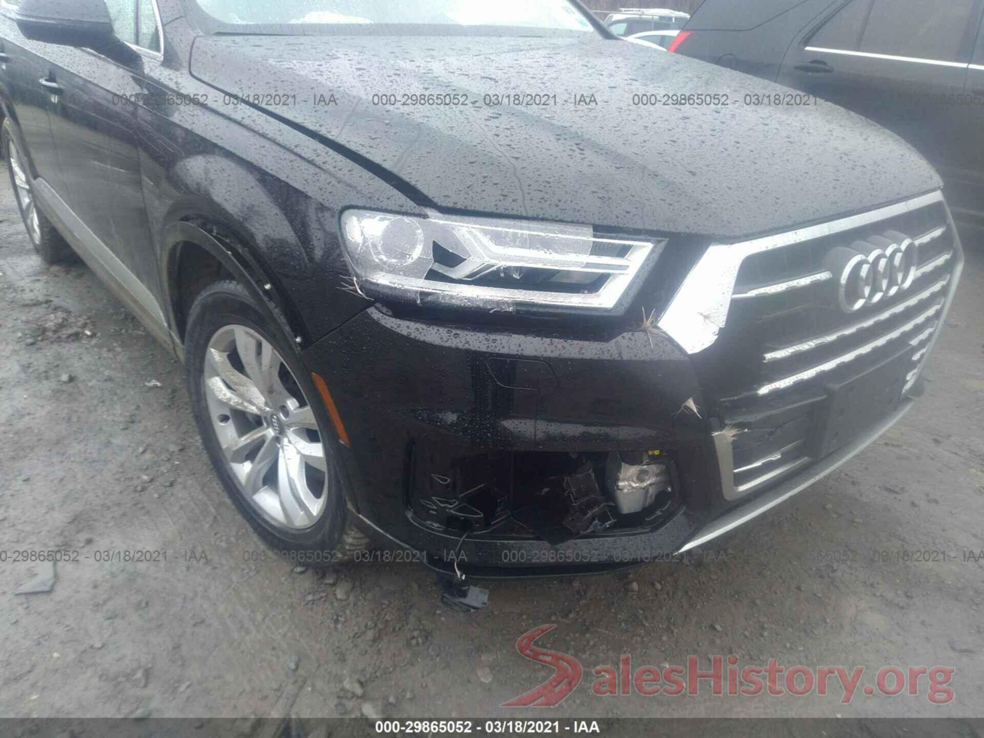 WA1AHAF7XJD007761 2018 AUDI Q7