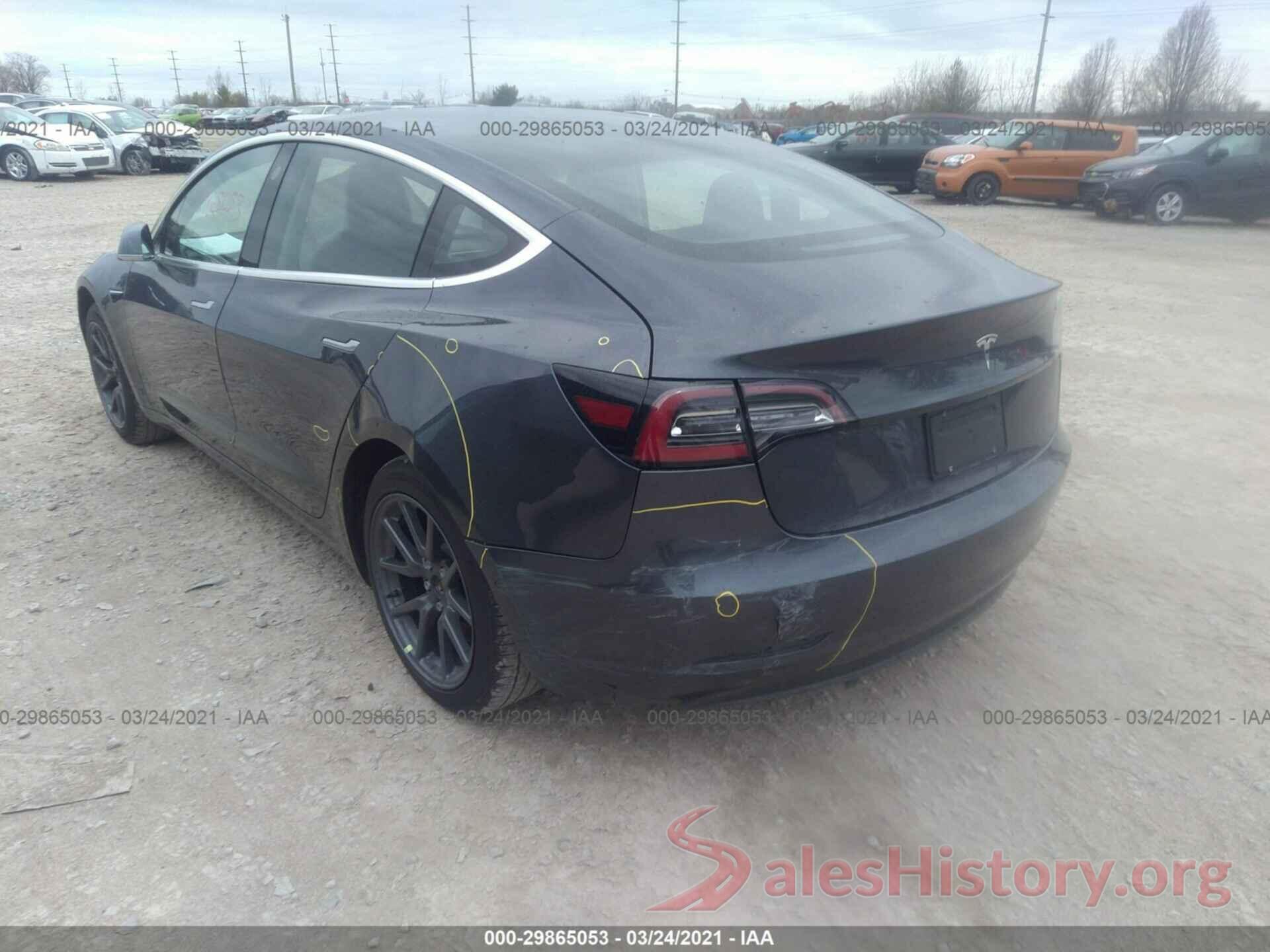 5YJ3E1EA5KF308209 2019 TESLA MODEL 3