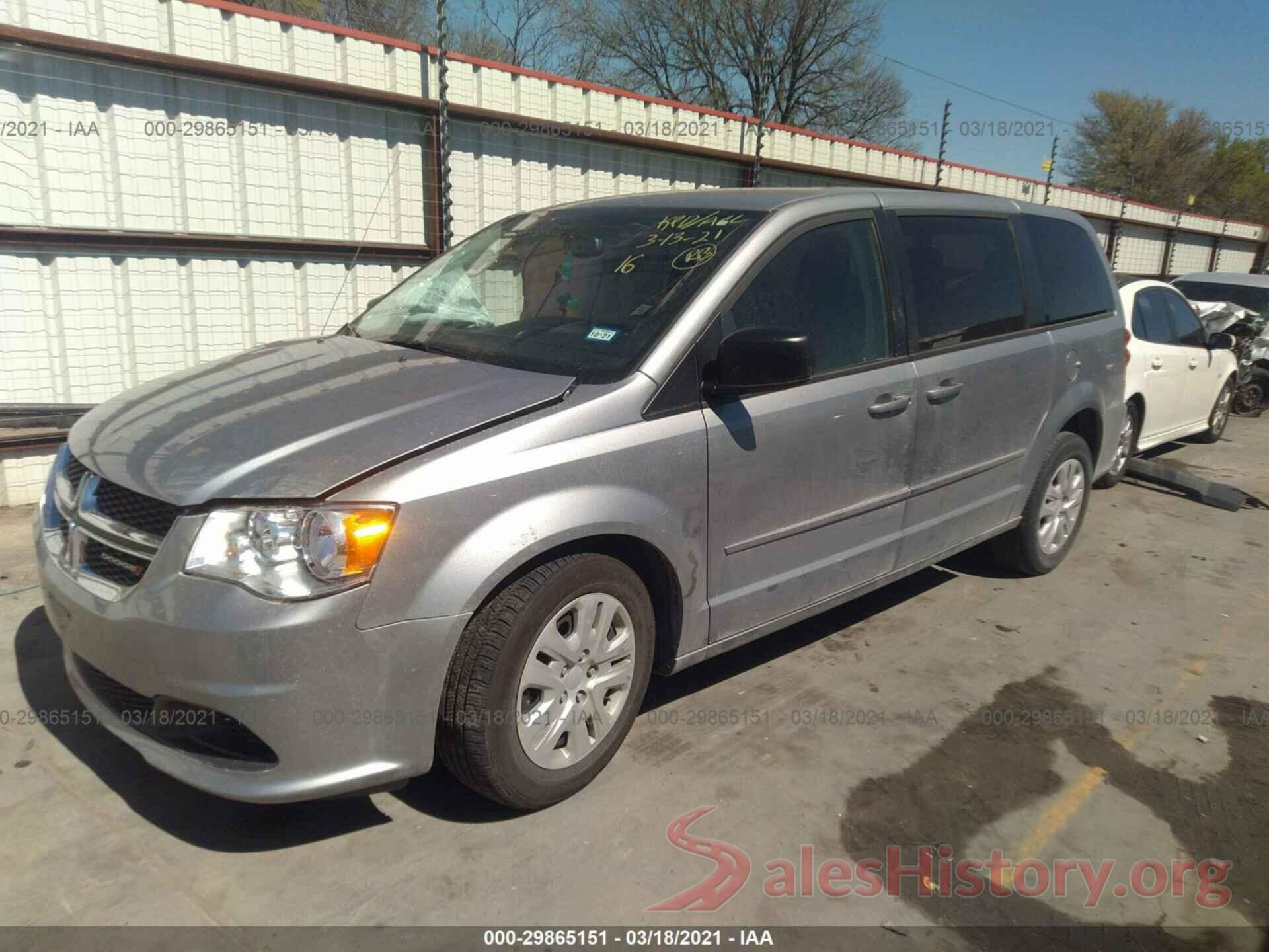 2C4RDGBG9HR844036 2017 DODGE GRAND CARAVAN