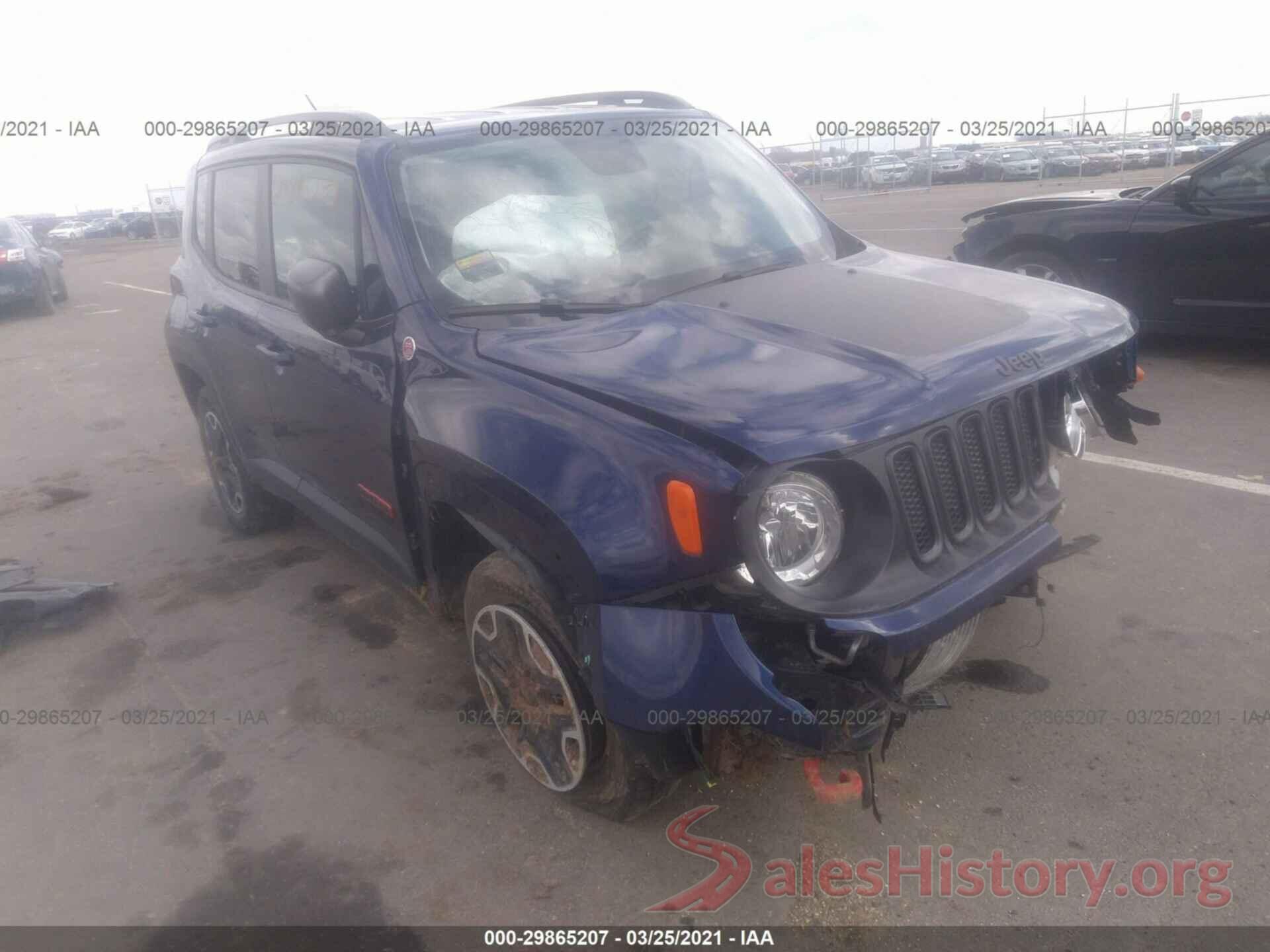 ZACCJBCB7HPG50355 2017 JEEP RENEGADE