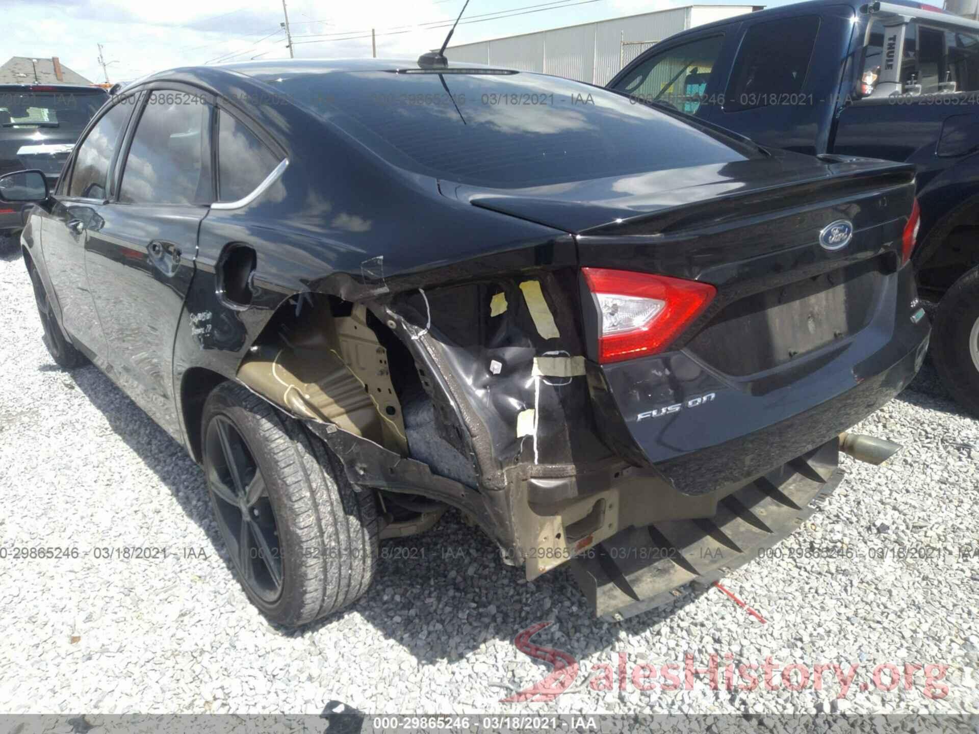 3FA6P0HD0GR210689 2016 FORD FUSION