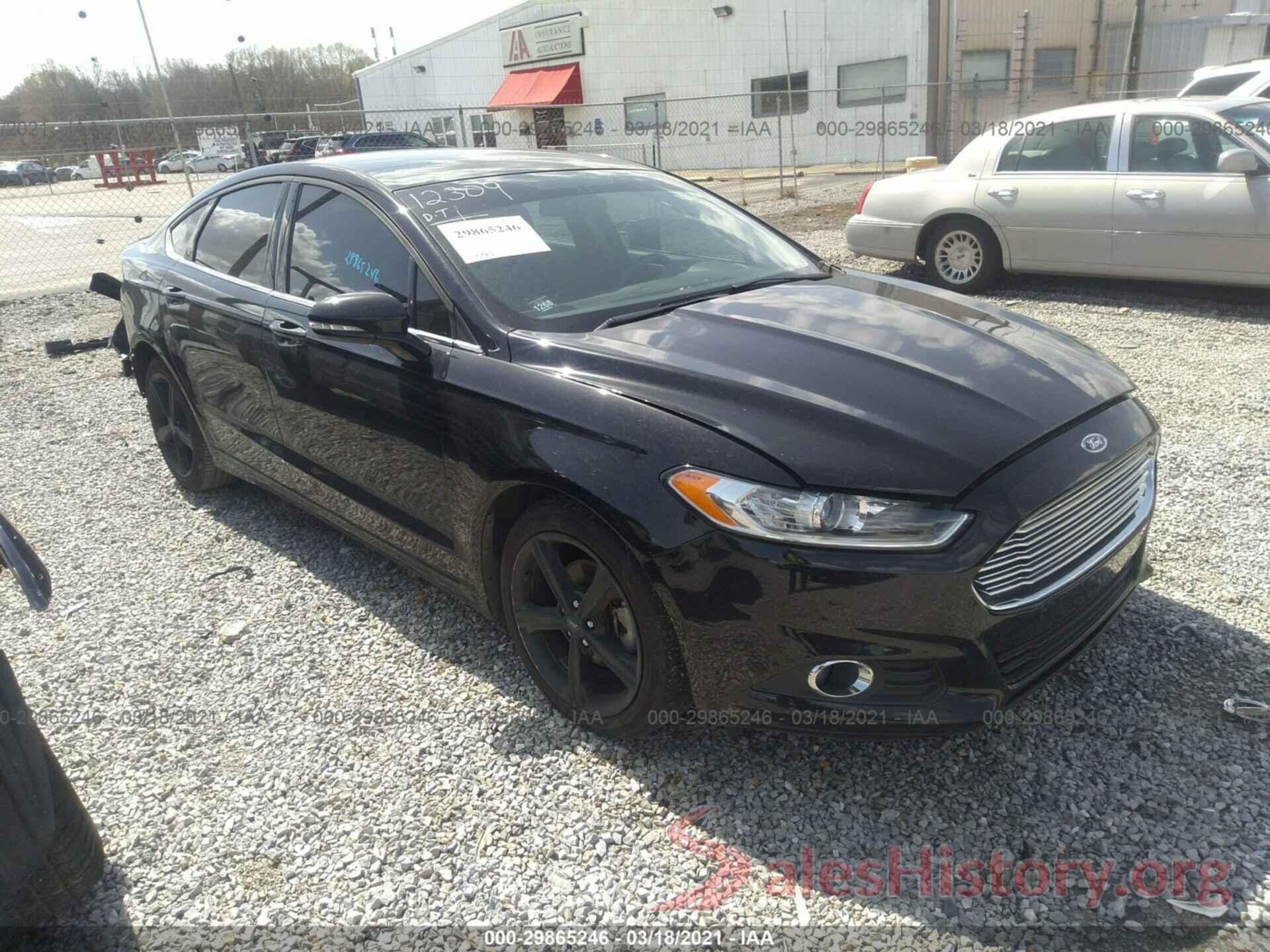 3FA6P0HD0GR210689 2016 FORD FUSION