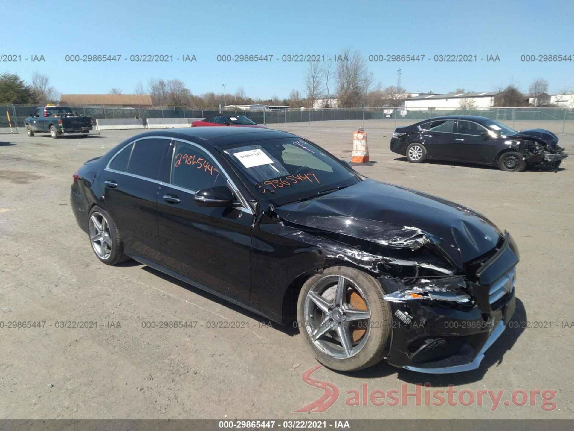 55SWF4KB6GU103481 2016 MERCEDES-BENZ C-CLASS