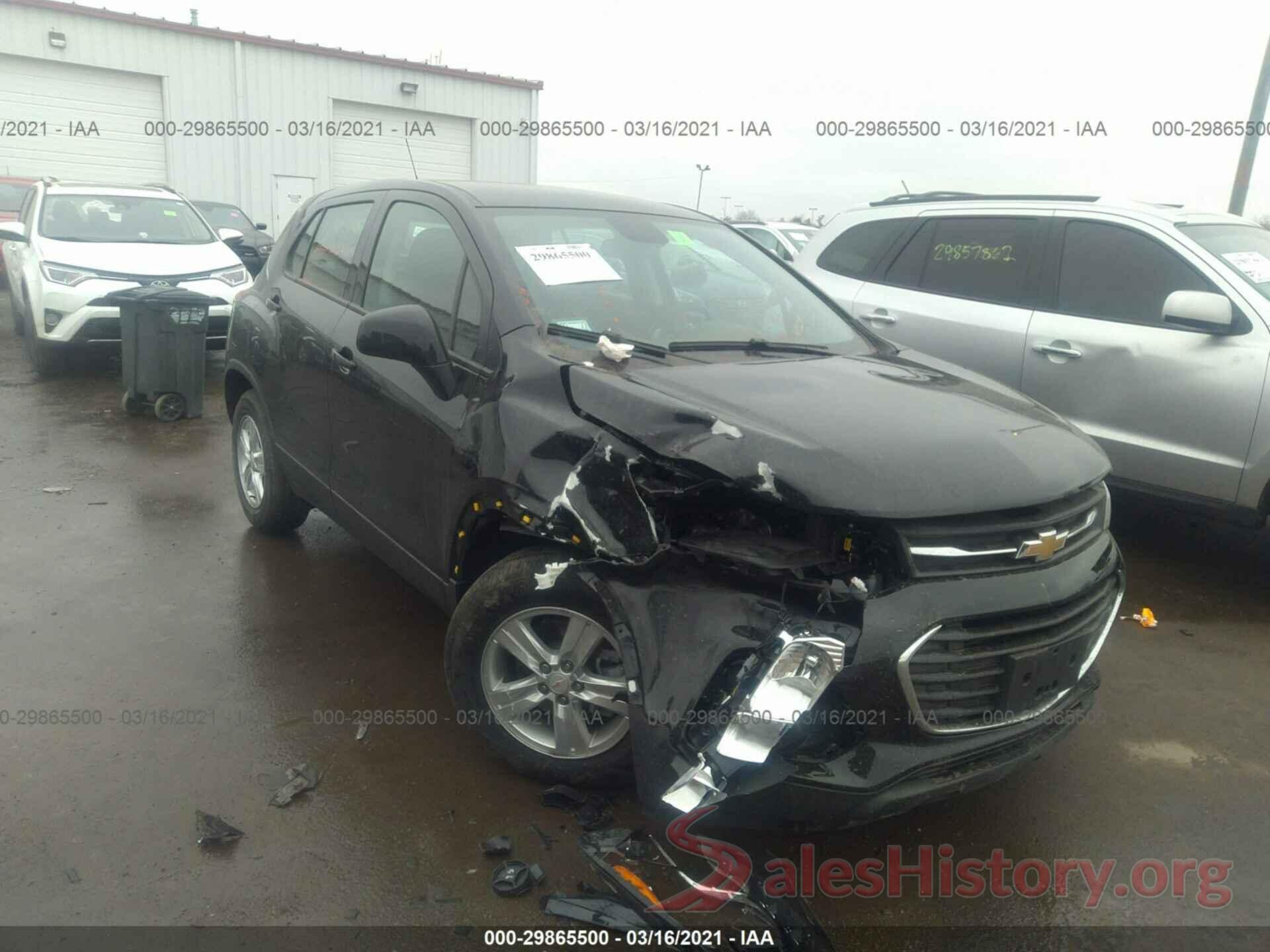 KL7CJKSB9LB331752 2020 CHEVROLET TRAX