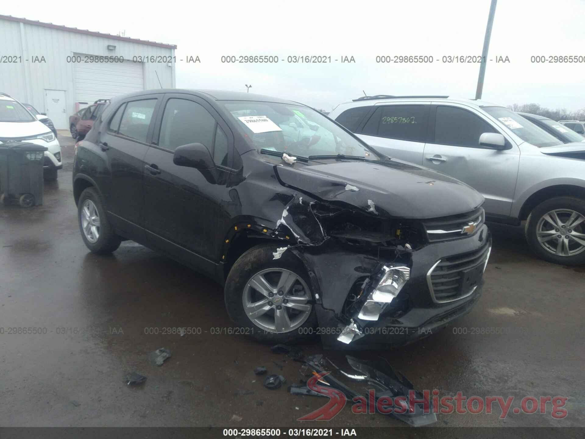 KL7CJKSB9LB331752 2020 CHEVROLET TRAX