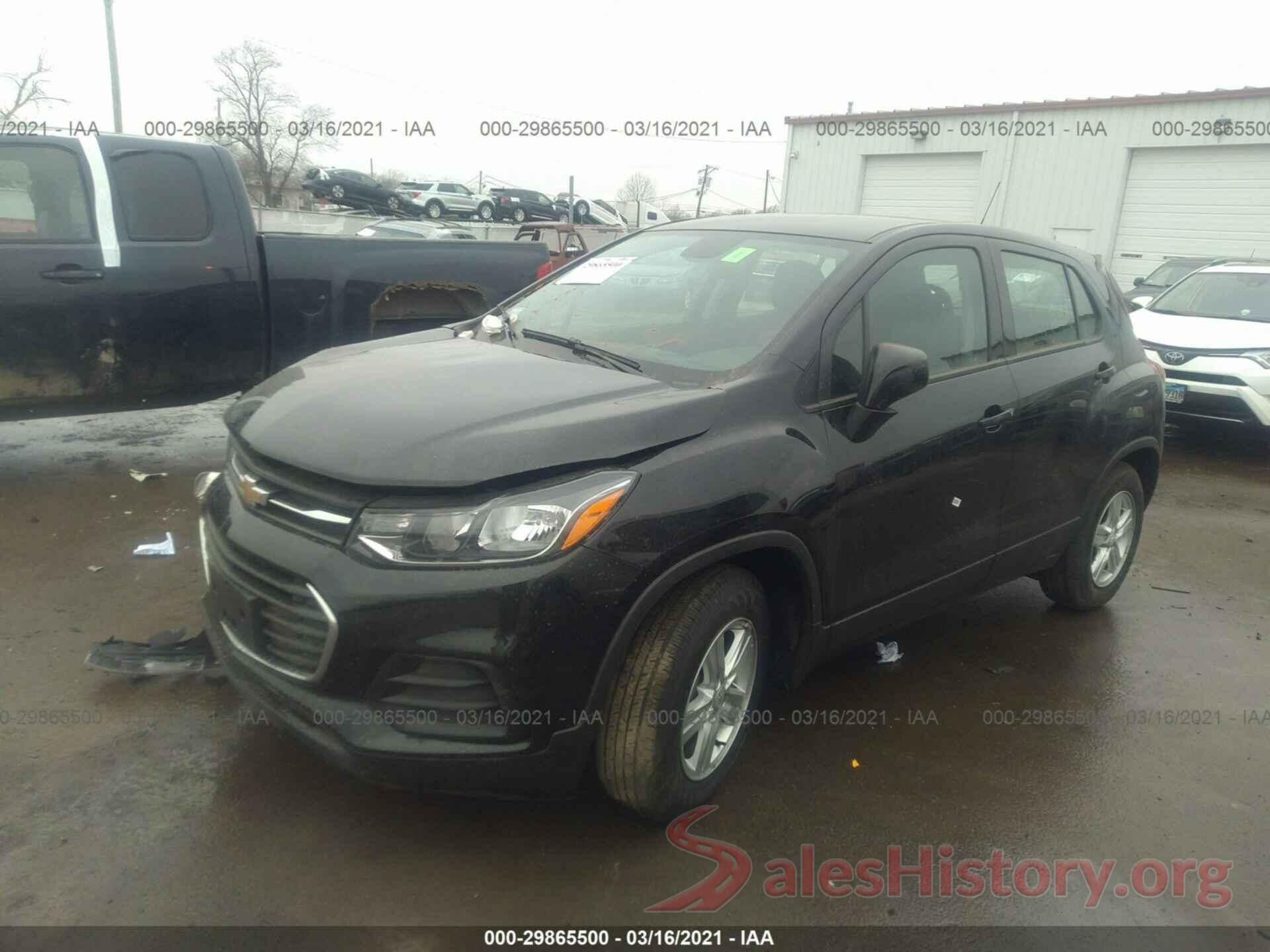 KL7CJKSB9LB331752 2020 CHEVROLET TRAX