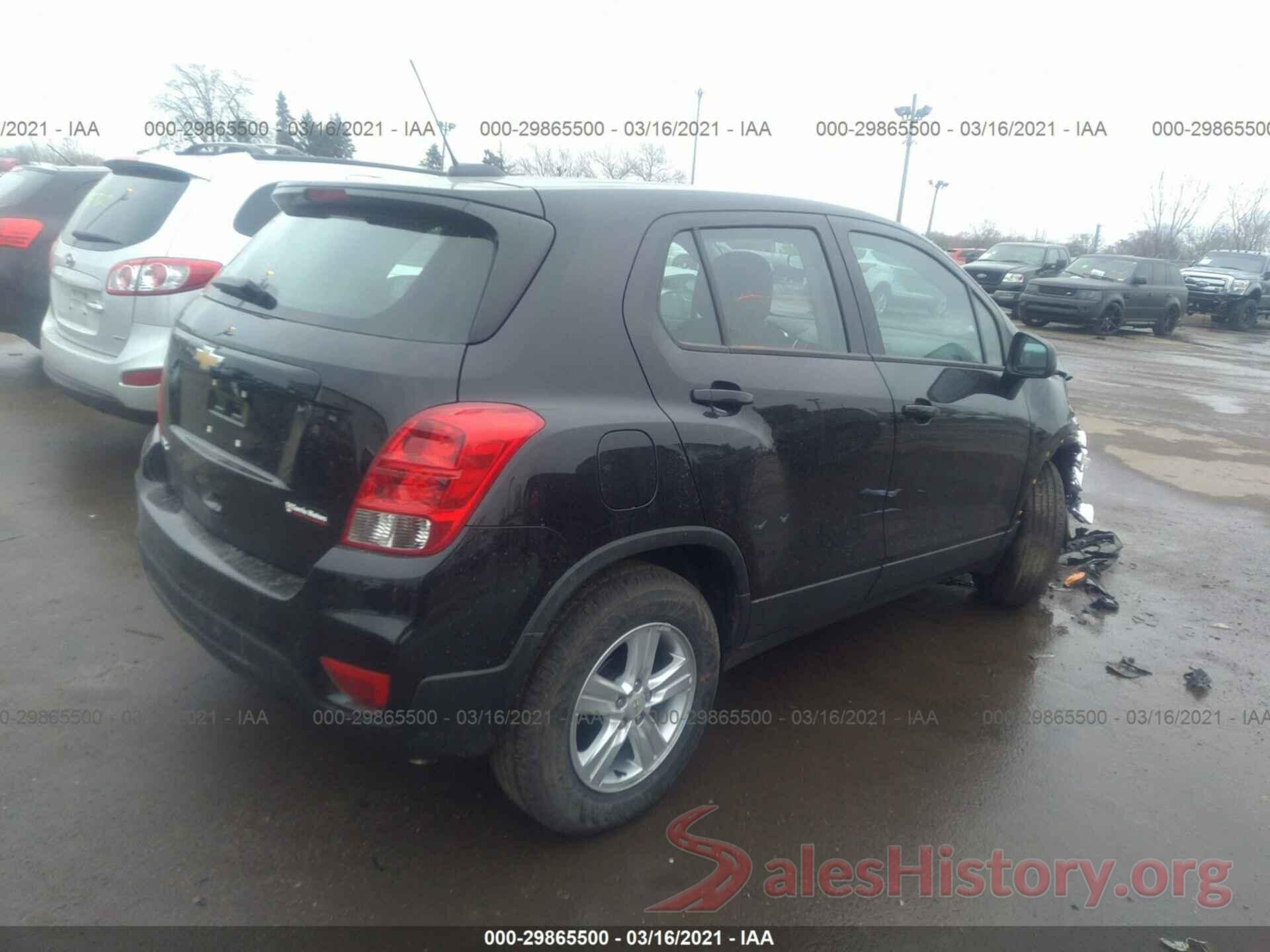 KL7CJKSB9LB331752 2020 CHEVROLET TRAX