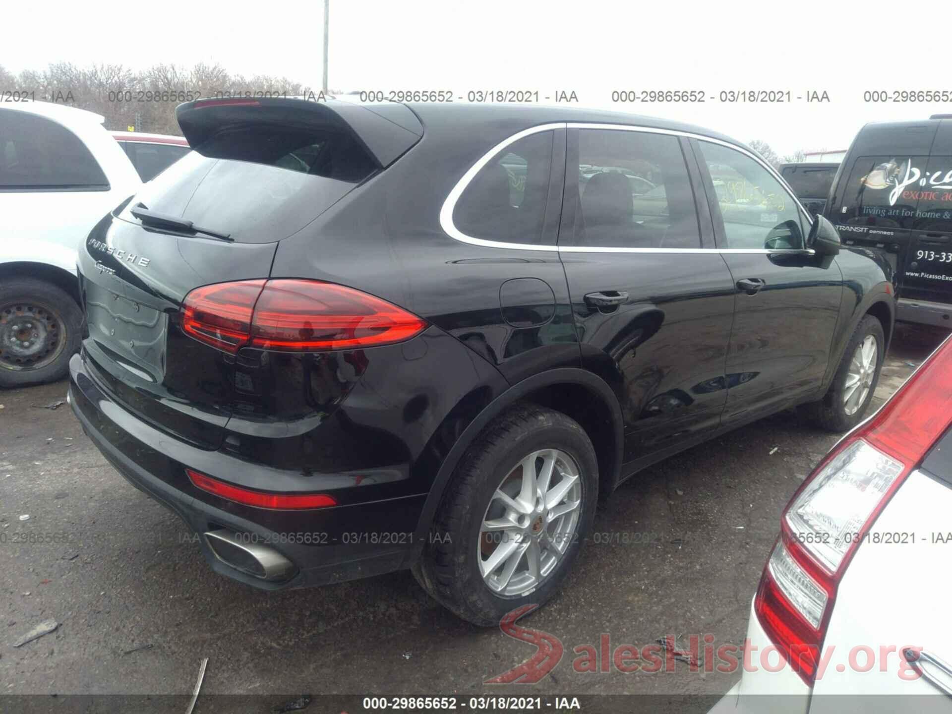 WP1AA2A28GLA10909 2016 PORSCHE CAYENNE