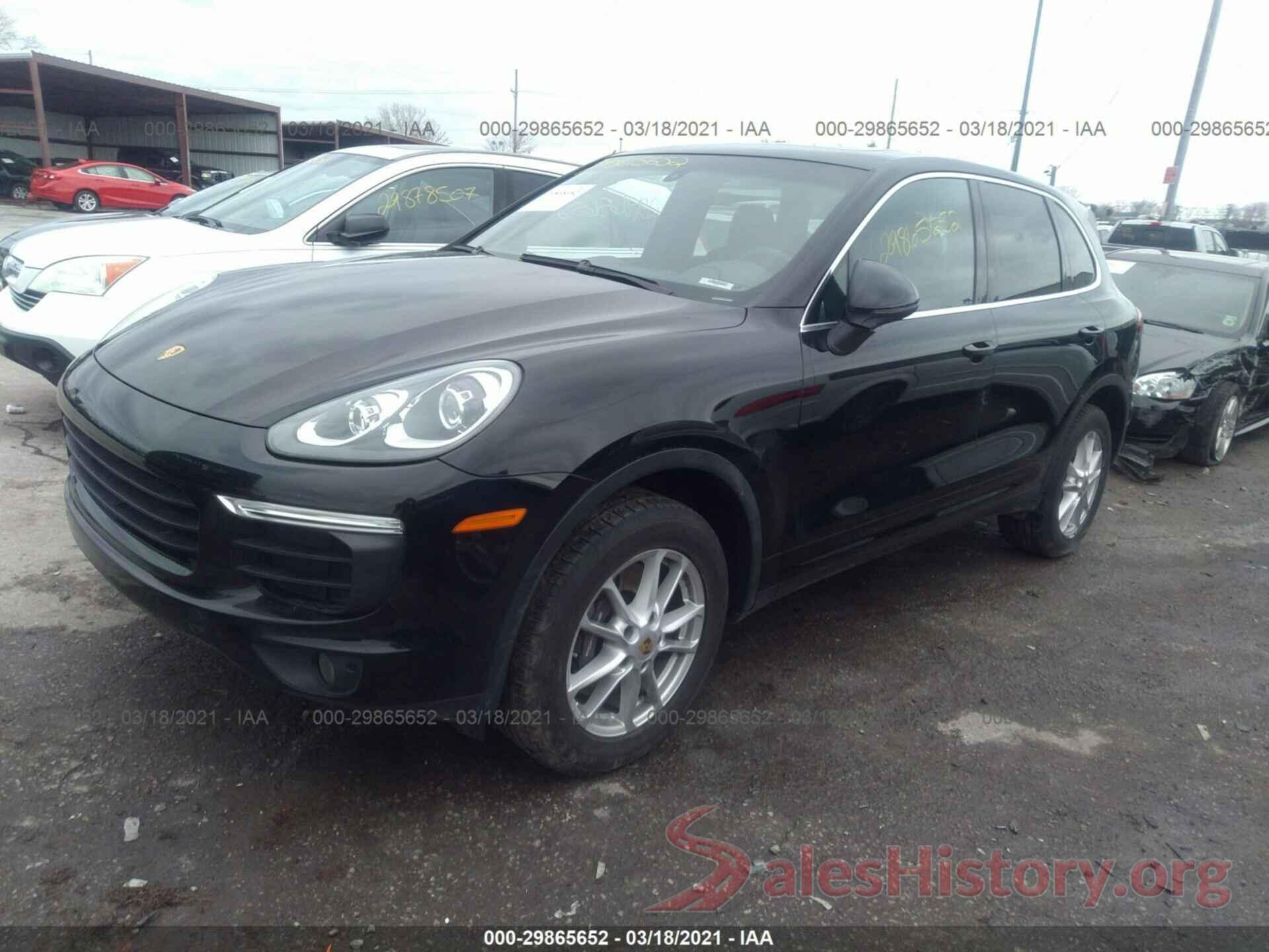 WP1AA2A28GLA10909 2016 PORSCHE CAYENNE