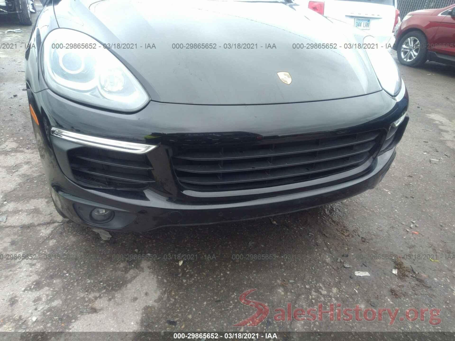 WP1AA2A28GLA10909 2016 PORSCHE CAYENNE