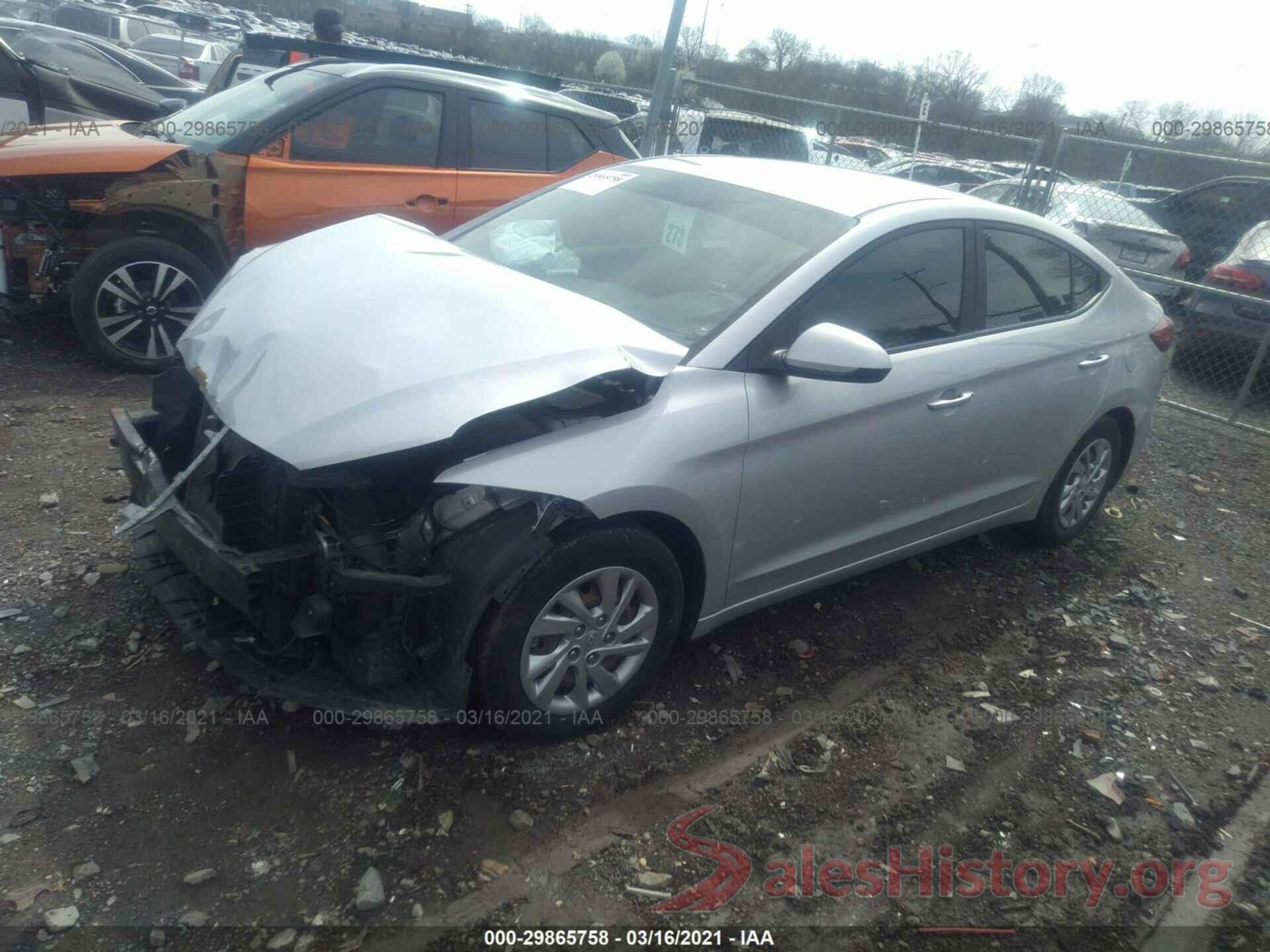 KMHD74LF4HU094128 2017 HYUNDAI ELANTRA