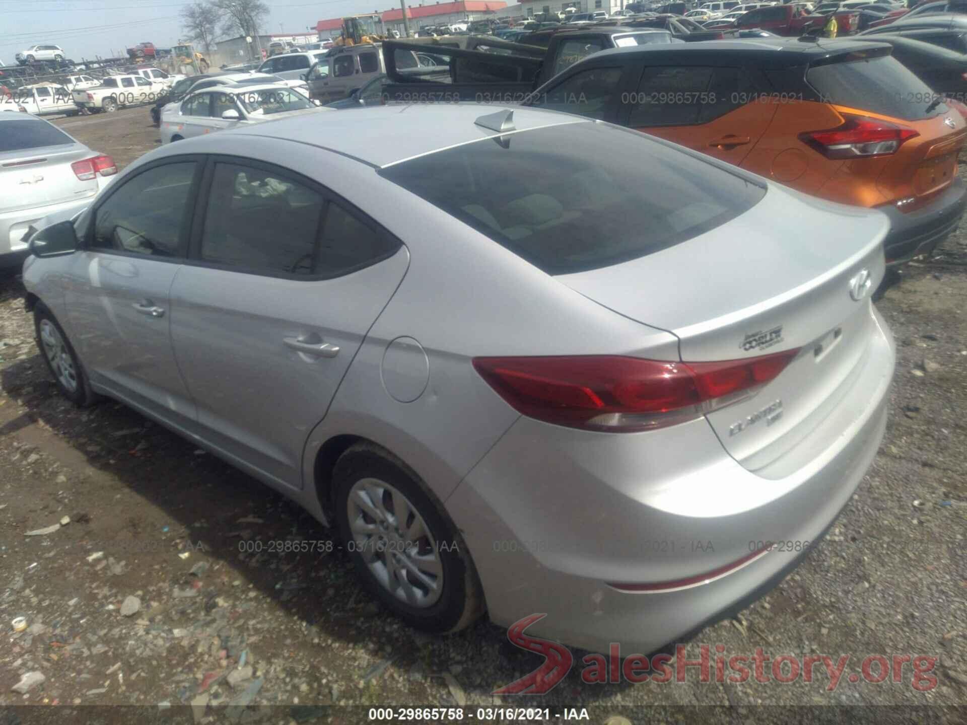 KMHD74LF4HU094128 2017 HYUNDAI ELANTRA