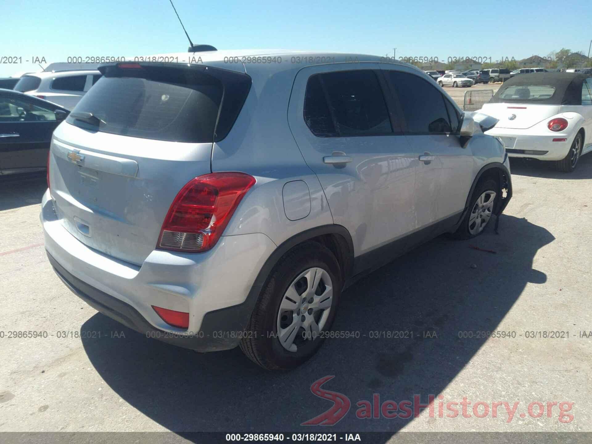 3GNCJKSB0HL210737 2017 CHEVROLET TRAX