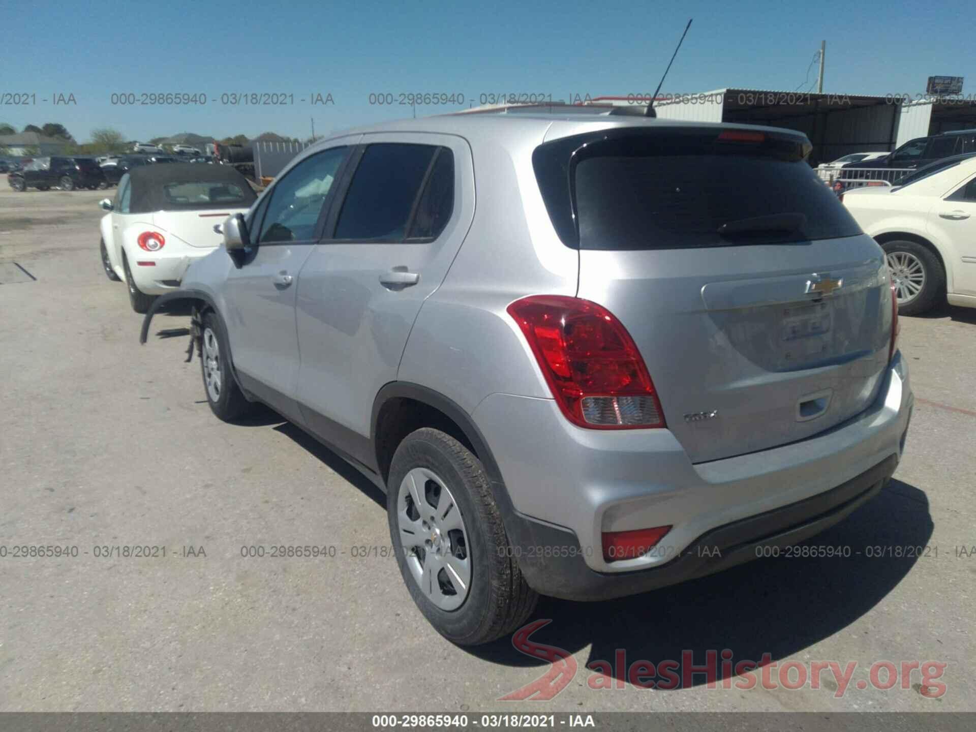 3GNCJKSB0HL210737 2017 CHEVROLET TRAX