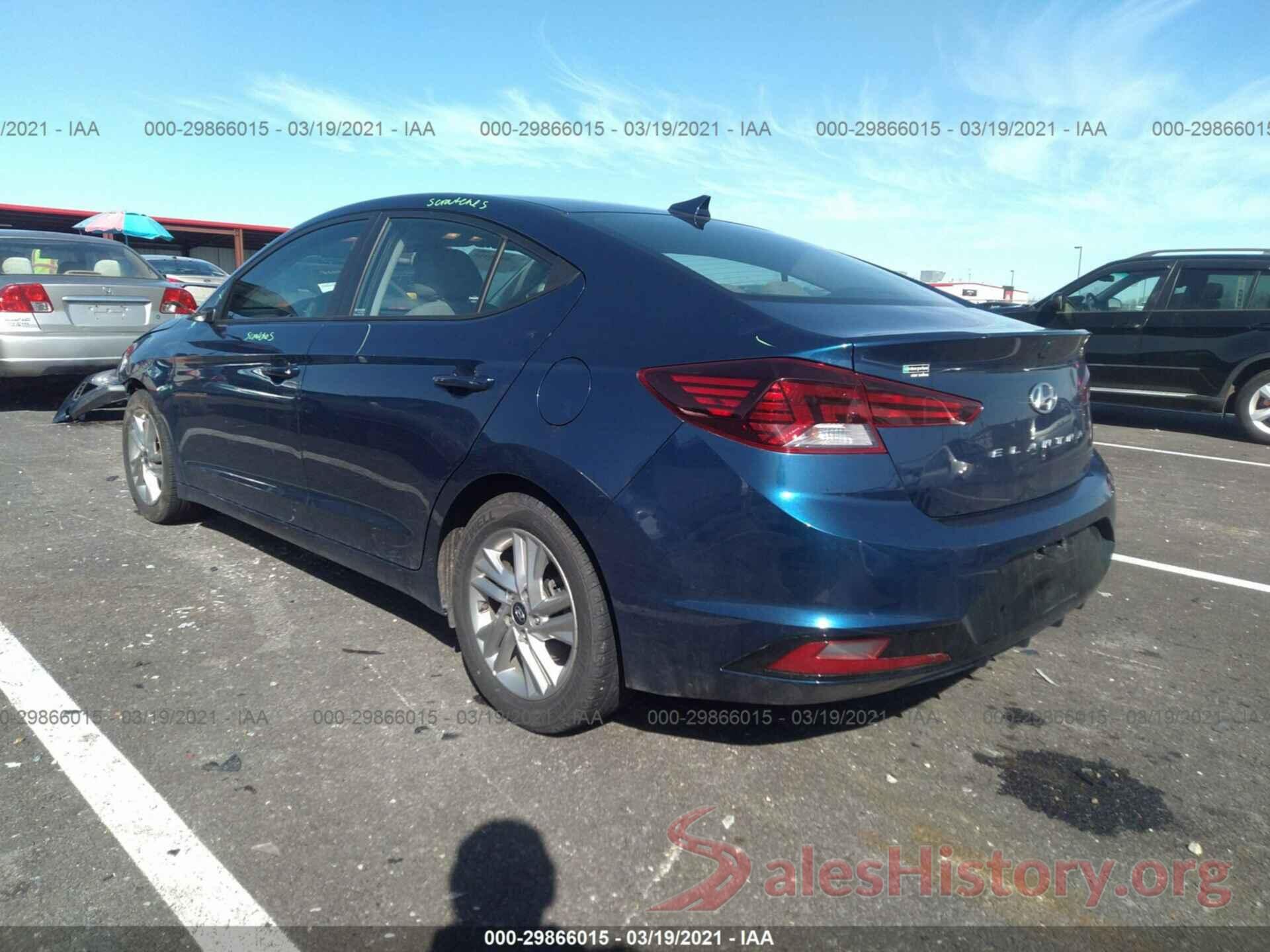 5NPD84LF8KH484541 2019 HYUNDAI ELANTRA