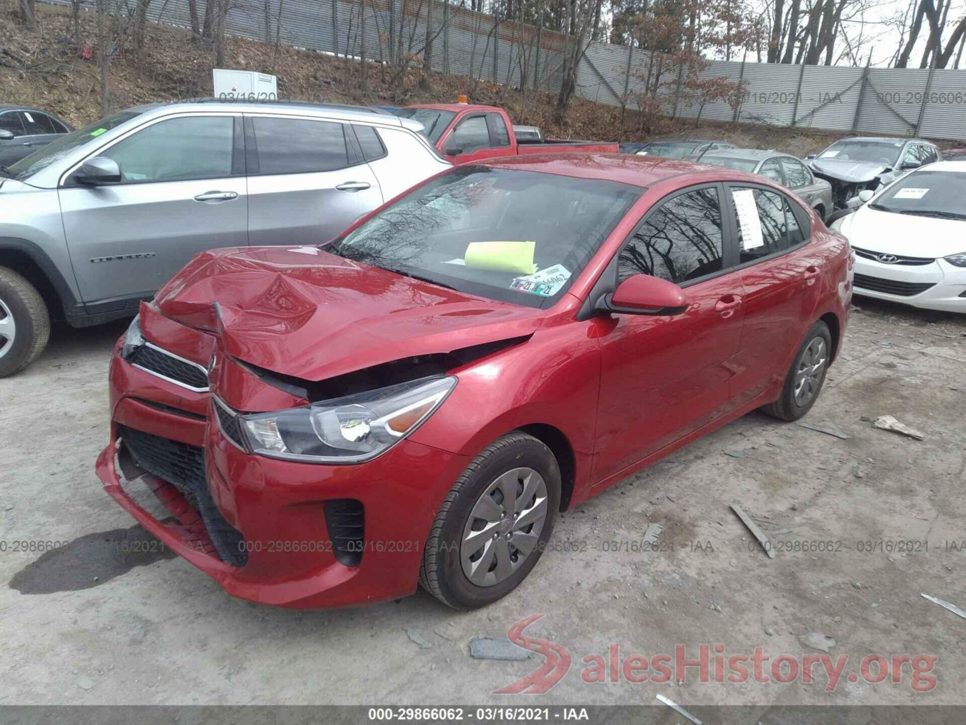 3KPA24AB1KE211191 2019 KIA RIO