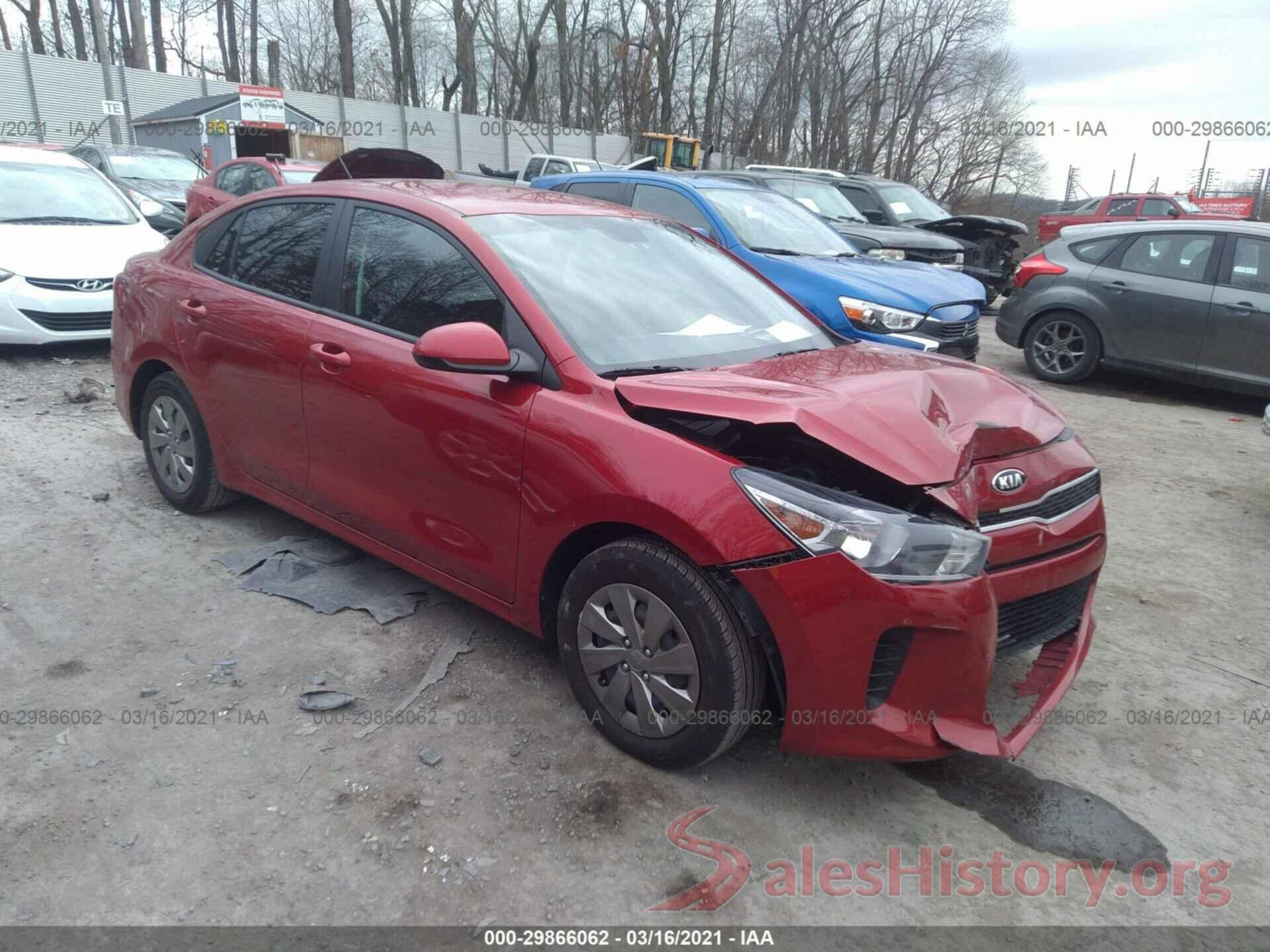 3KPA24AB1KE211191 2019 KIA RIO