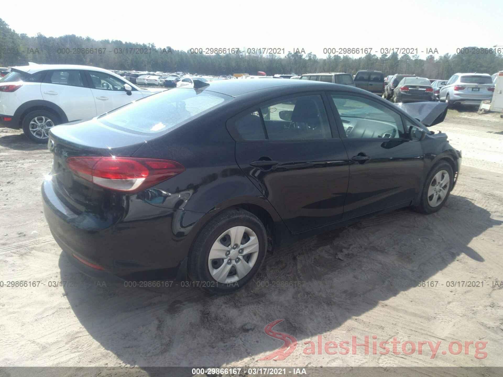 3KPFK4A71JE182145 2018 KIA FORTE