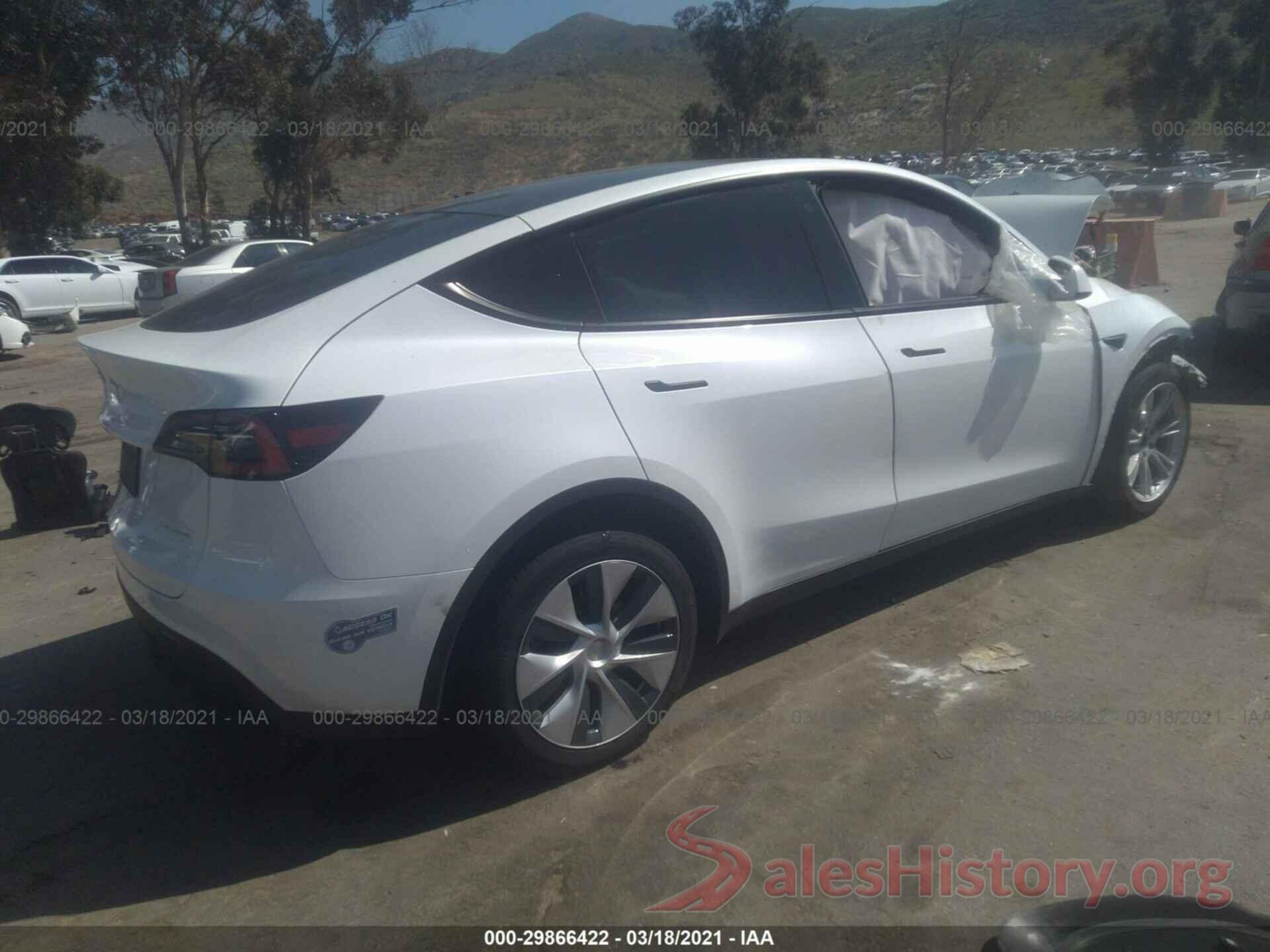 5YJYGDEE8MF063414 2021 TESLA MODEL Y