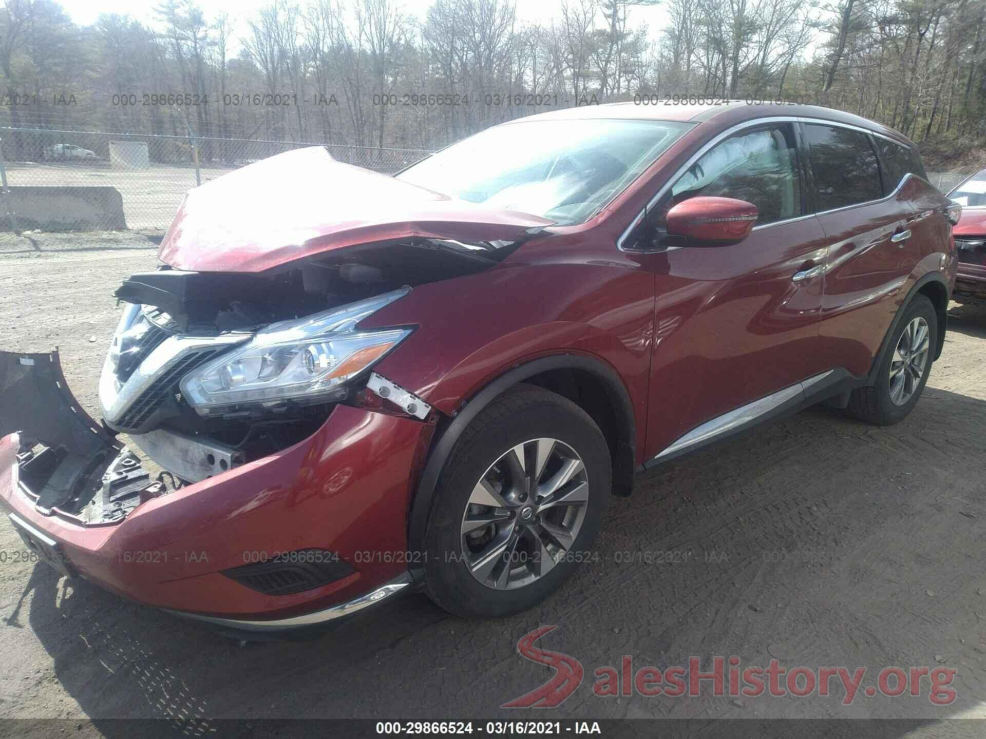 5N1AZ2MH4HN187405 2017 NISSAN MURANO