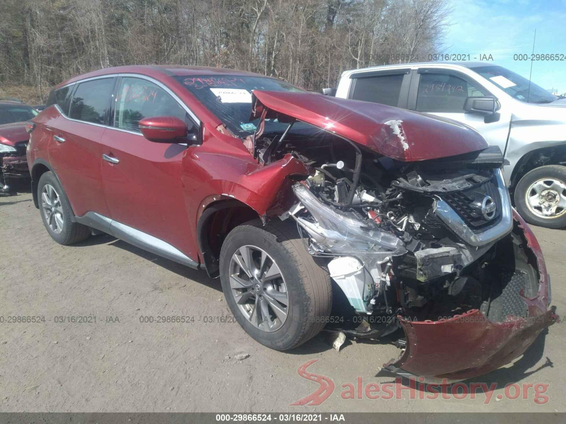 5N1AZ2MH4HN187405 2017 NISSAN MURANO