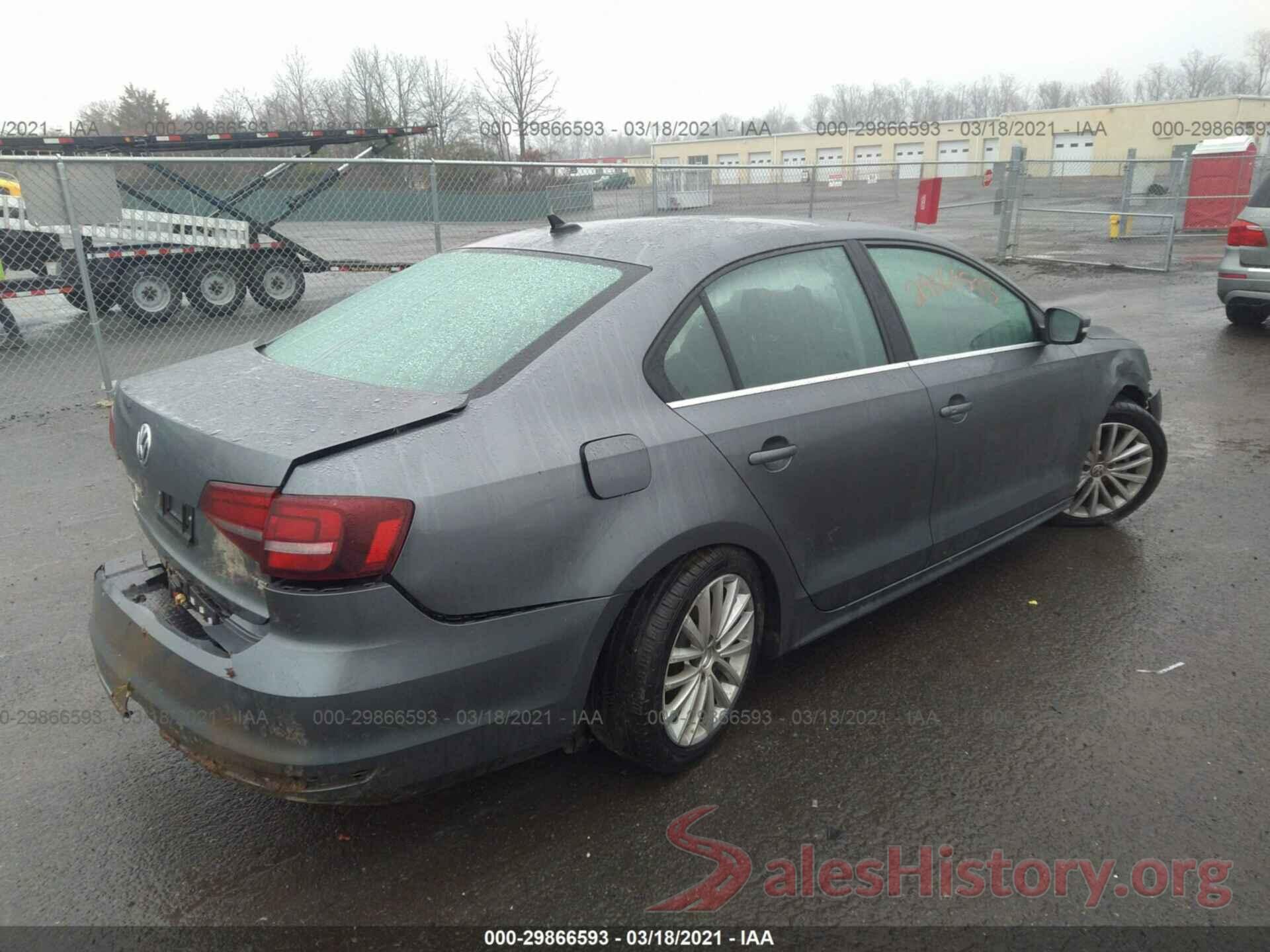 3VWL17AJXGM255723 2016 VOLKSWAGEN JETTA SEDAN