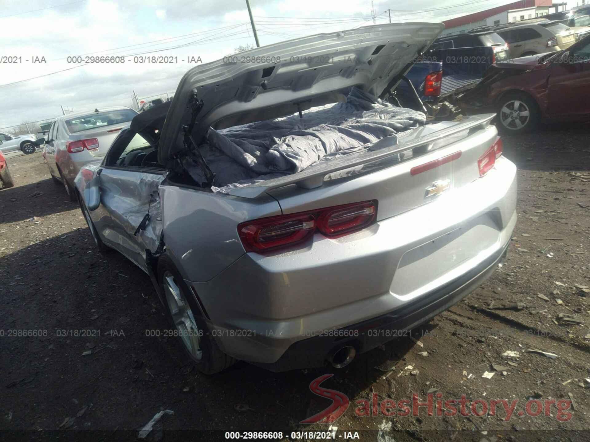 1G1FB3DS2K0133162 2019 CHEVROLET CAMARO