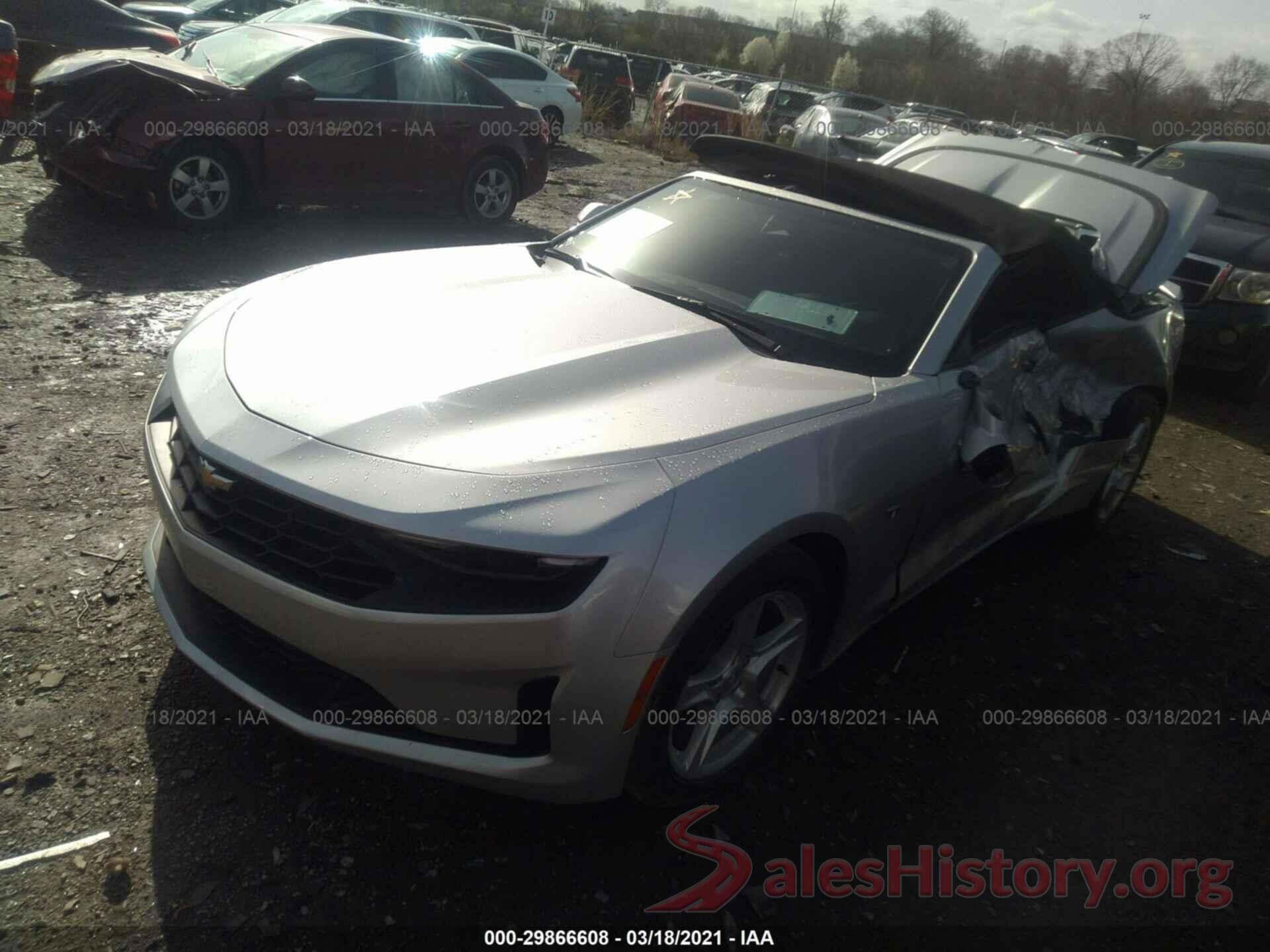 1G1FB3DS2K0133162 2019 CHEVROLET CAMARO