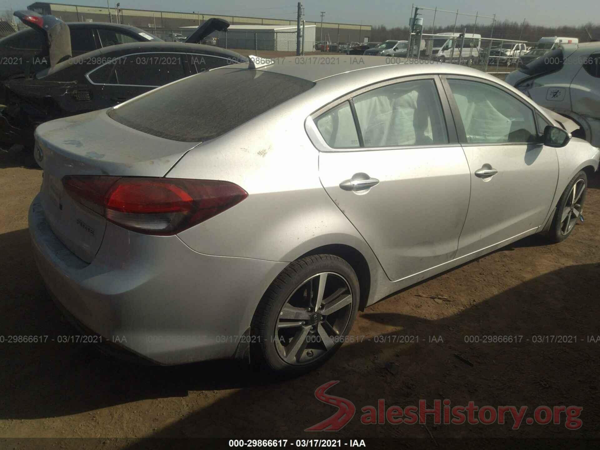 3KPFL4A81HE054780 2017 KIA FORTE