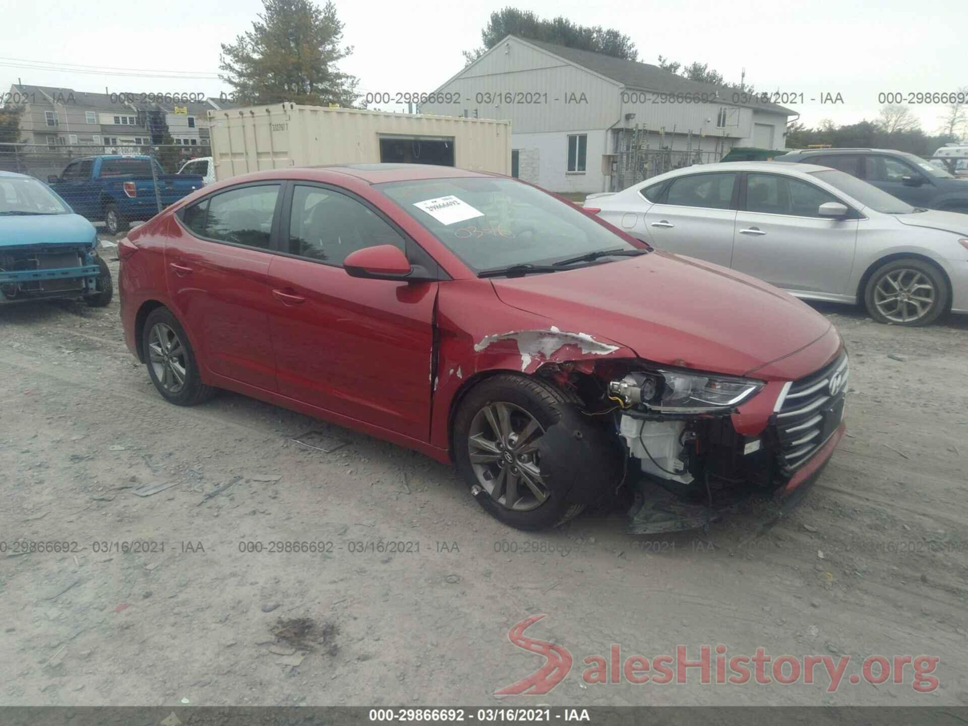 5NPD84LF1HH200689 2017 HYUNDAI ELANTRA