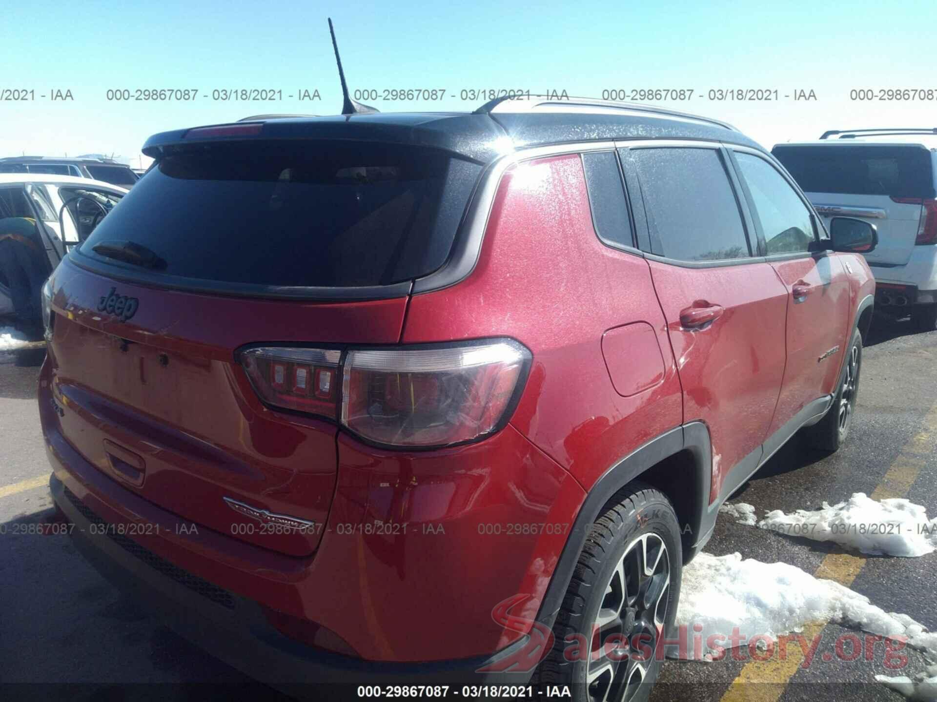 3C4NJDDB5LT171744 2020 JEEP COMPASS