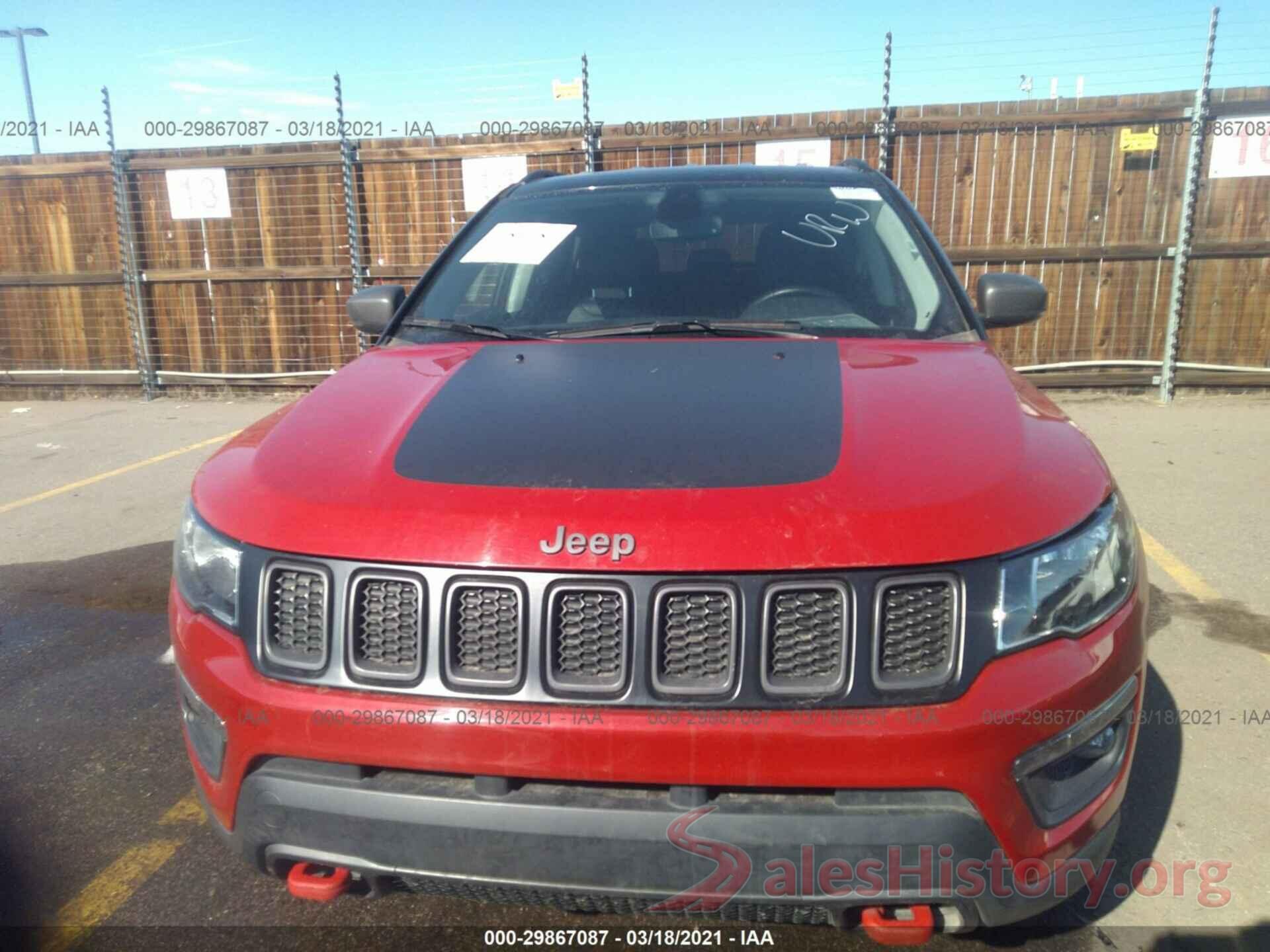 3C4NJDDB5LT171744 2020 JEEP COMPASS