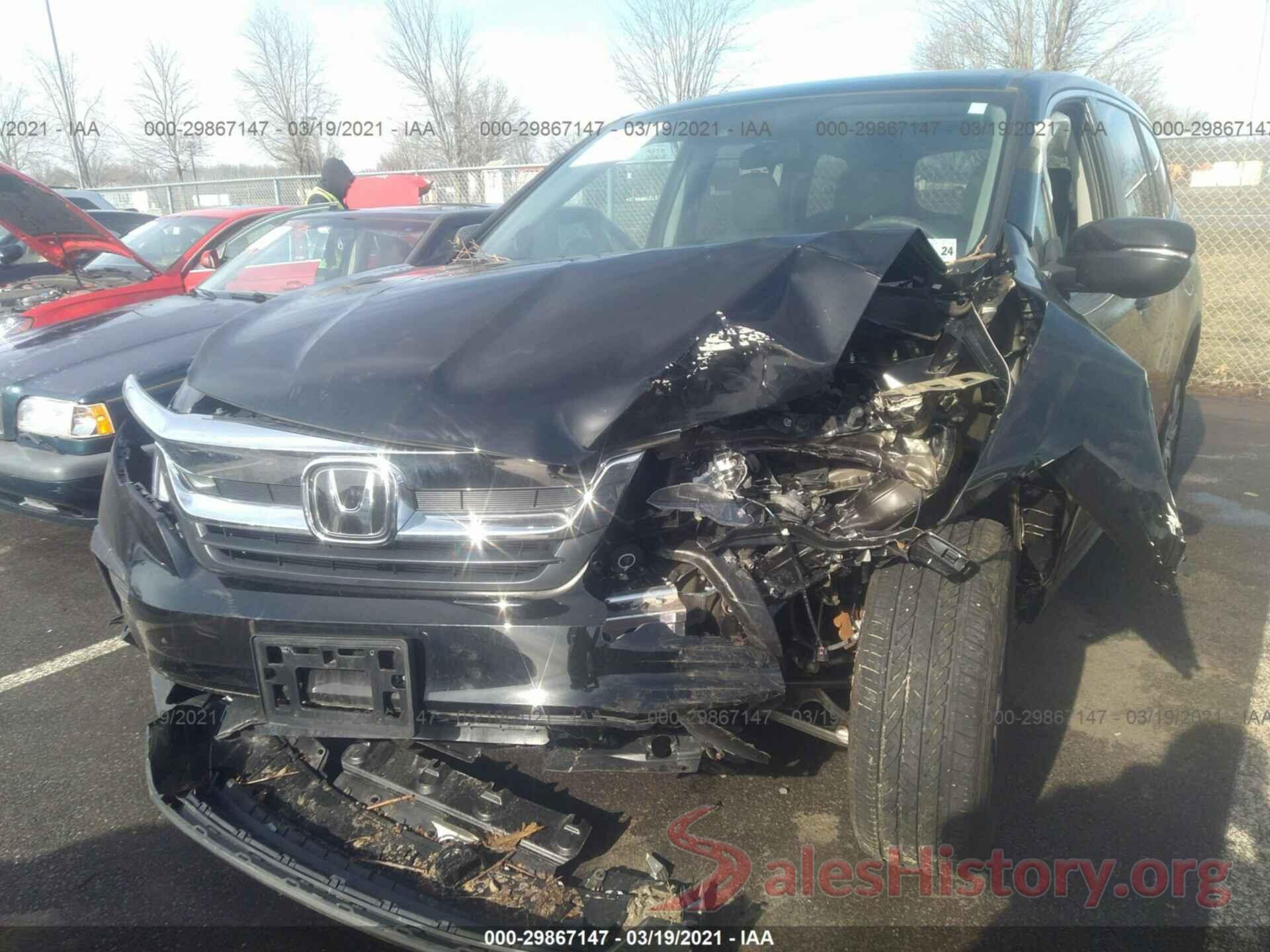 5FNYF6H3XKB101196 2019 HONDA PILOT